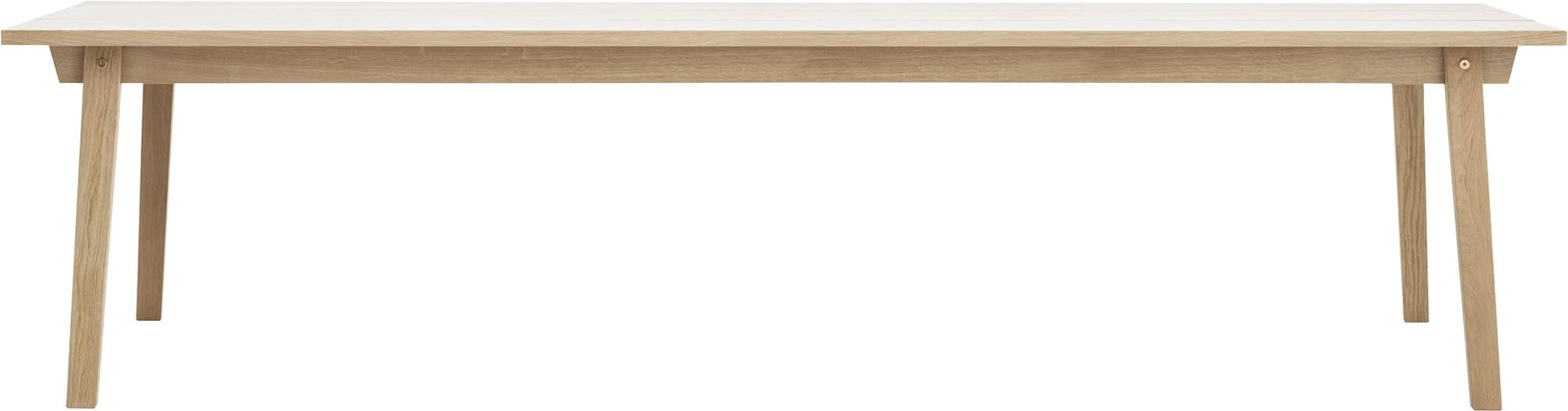 Entdecken Sie den Slice Tisch 90x300 cm von Normann Copenhagen – ein Meisterwerk skandinavischen Designs, das Eleganz und Funktionalität vereint.