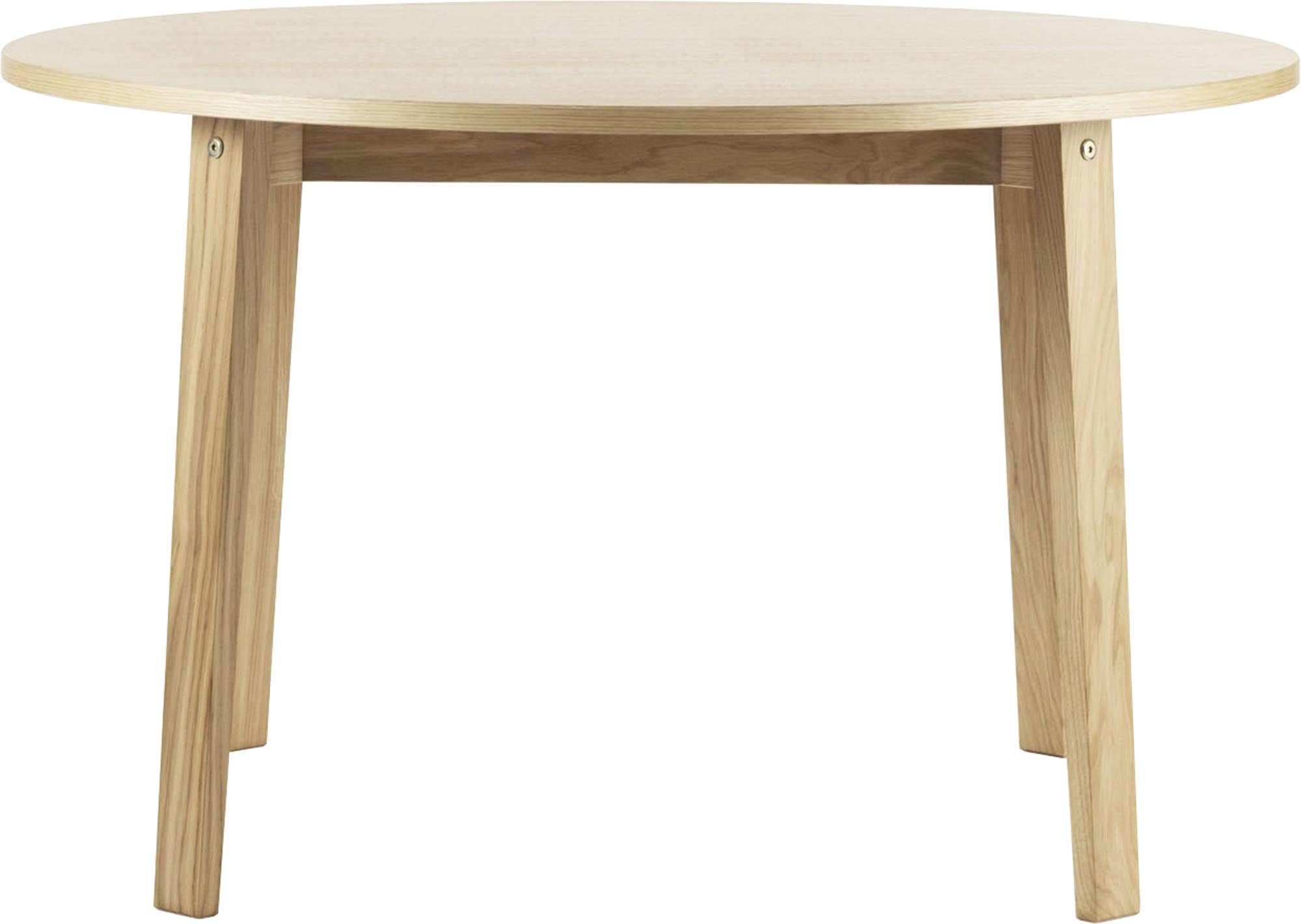Slice Tisch vol. 2 Ø120 cm Eiche in  präsentiert im Onlineshop von KAQTU Design AG. Esstisch ist von Normann Copenhagen