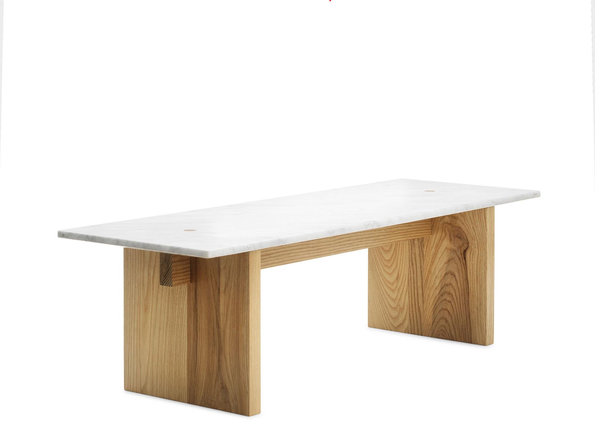 Erleben Sie den Solid Tisch Weiss von Normann Copenhagen – ein zeitloses Möbelstück, das skandinavische Handwerkskunst und minimalistisches Design perfekt kombiniert.