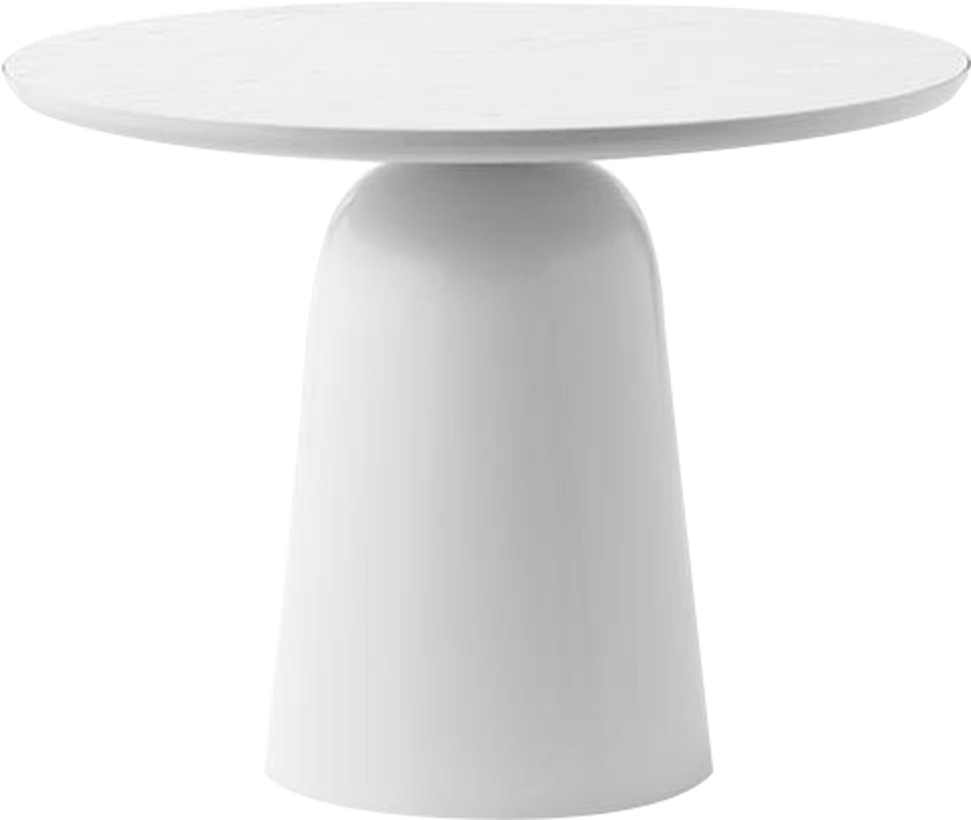 Vielseitiger Beistelltisch Turn von Normann Copenhagen in Warmem Grau – ideal für modernes Wohnen mit höhenverstellbarer Tischplatte.
