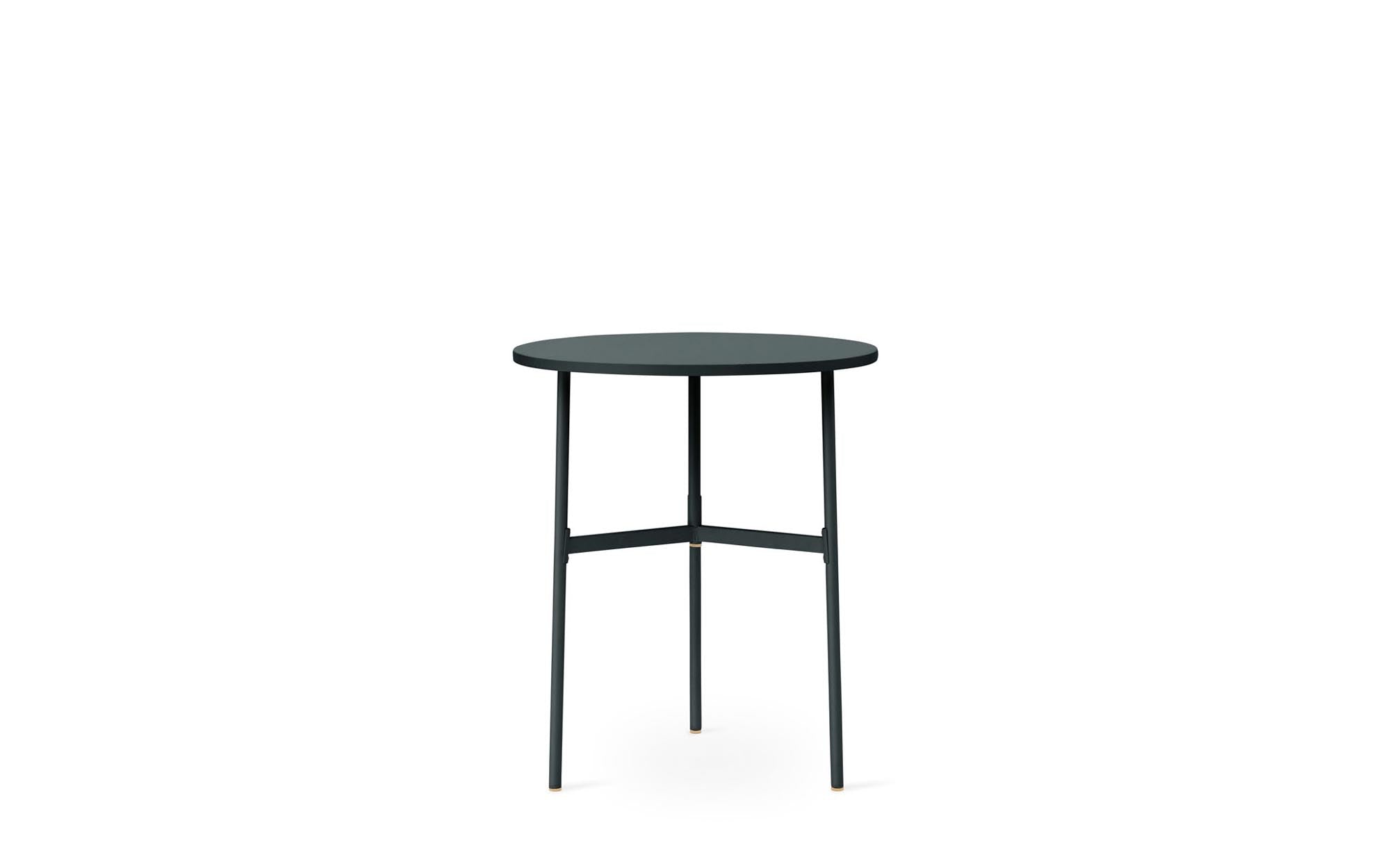 Moderner Union Bartisch rund von Normann Copenhagen für zeitlose Eleganz.