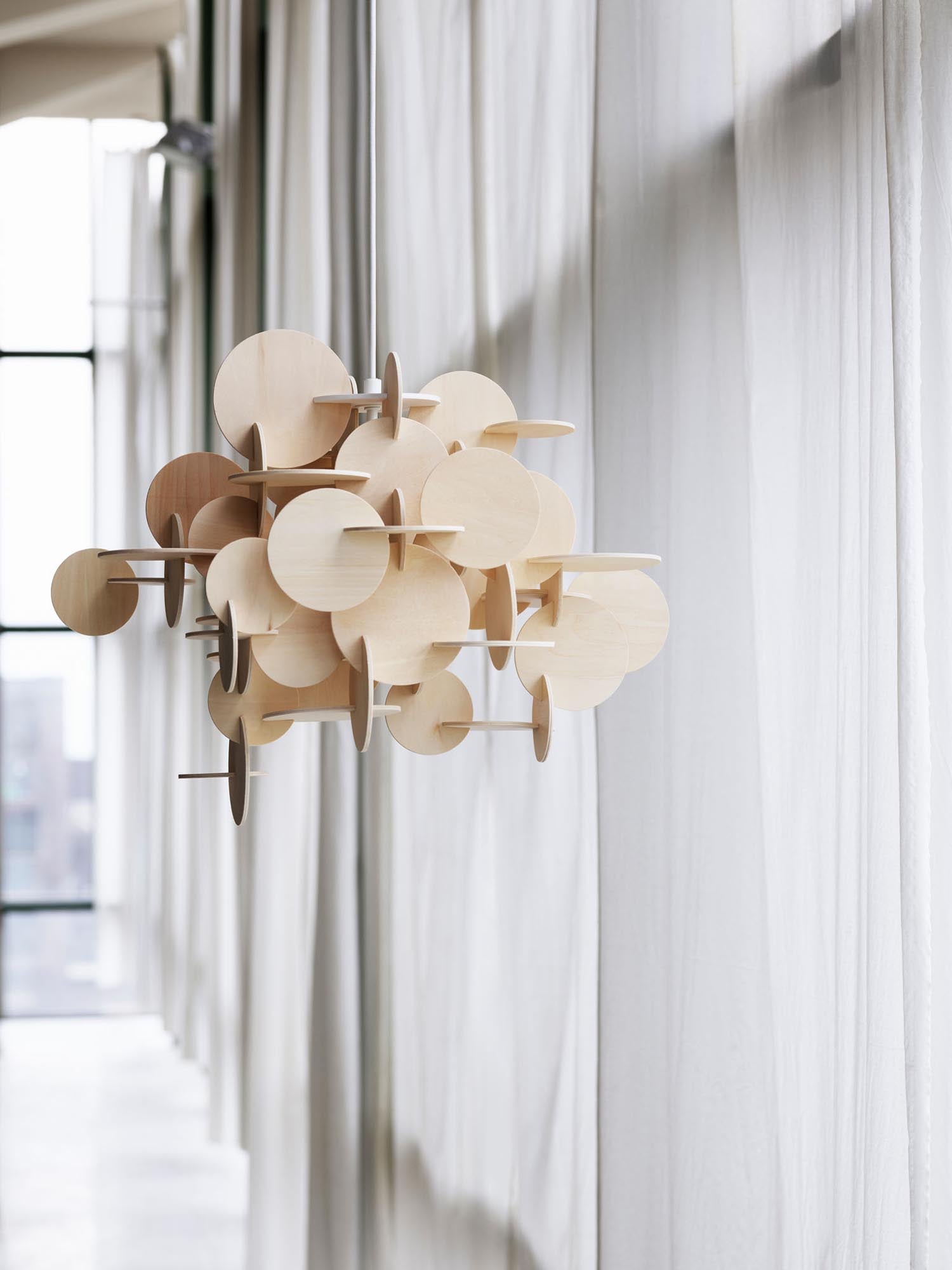 Construction hanging lamp small EU nature