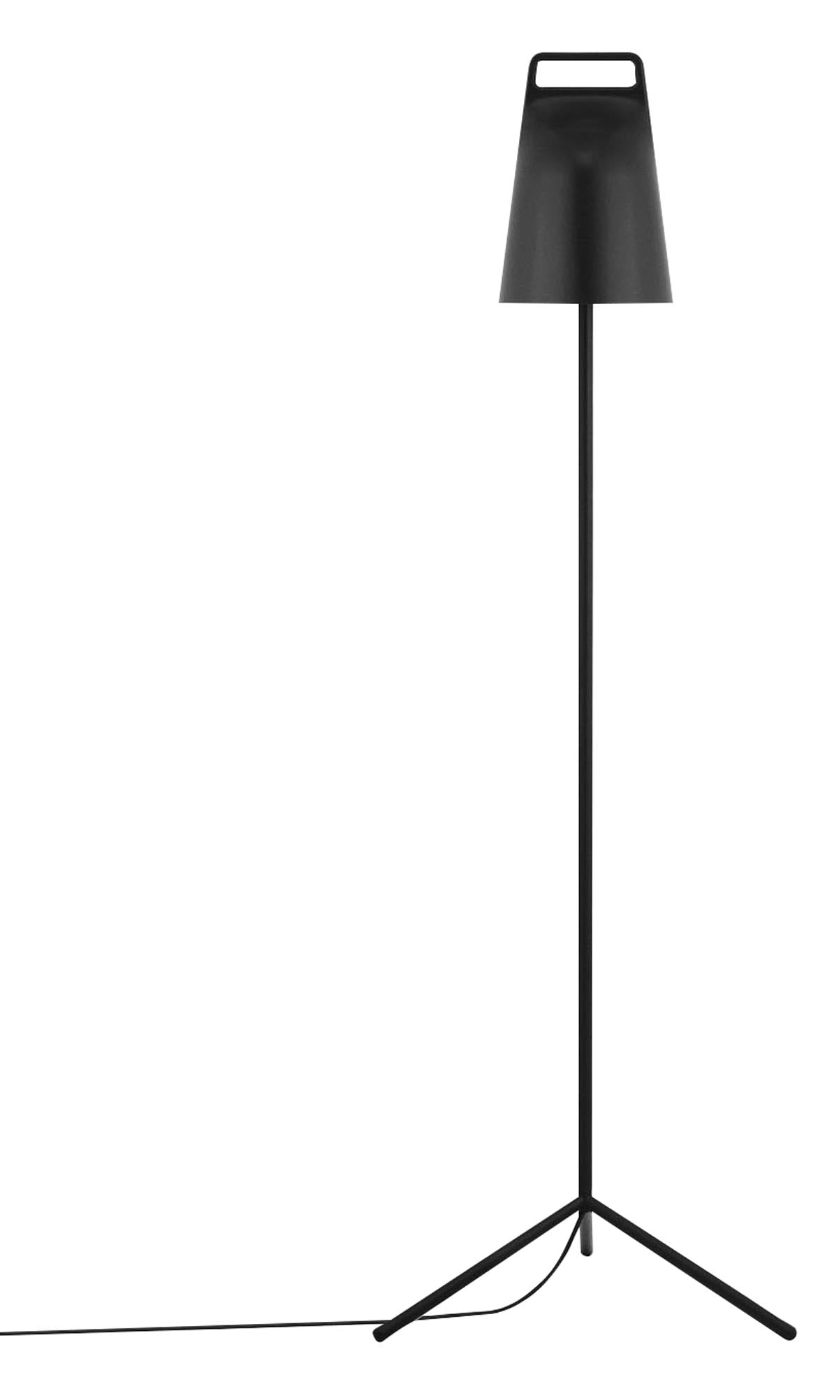 Stage floor lamp EU black