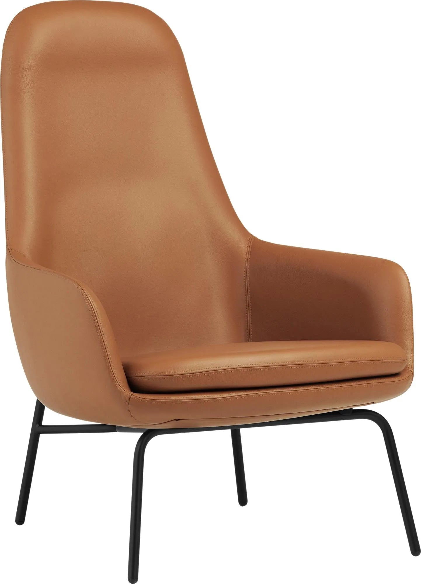 Der Era Lounge Sessel von Normann Copenhagen: Zeitloses, kurviges Design, hoher Komfort, individuell gestaltbar mit vielfältigen Stoff- und Lederoptionen.