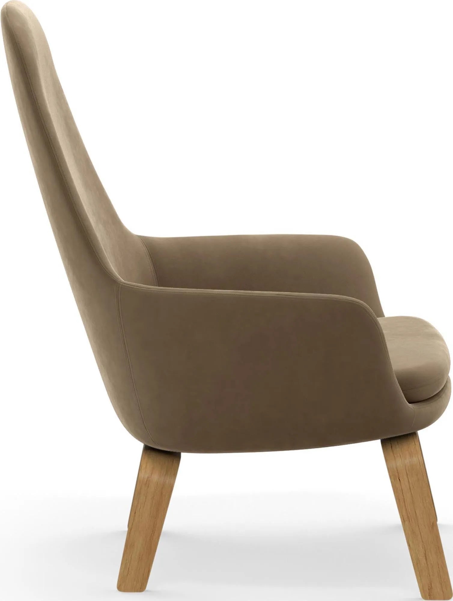 Komfortabler Era Lounge Sessel hoch von Normann Copenhagen erleben.