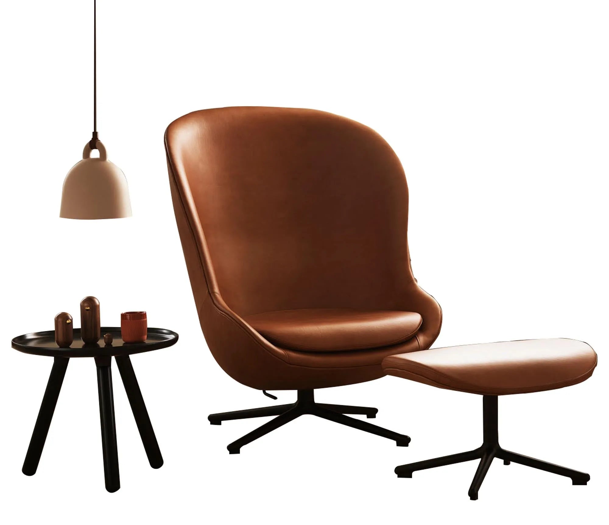 Eleganter Hyg Drehsessel Hoch: Komfort und Stil von Normann Copenhagen.