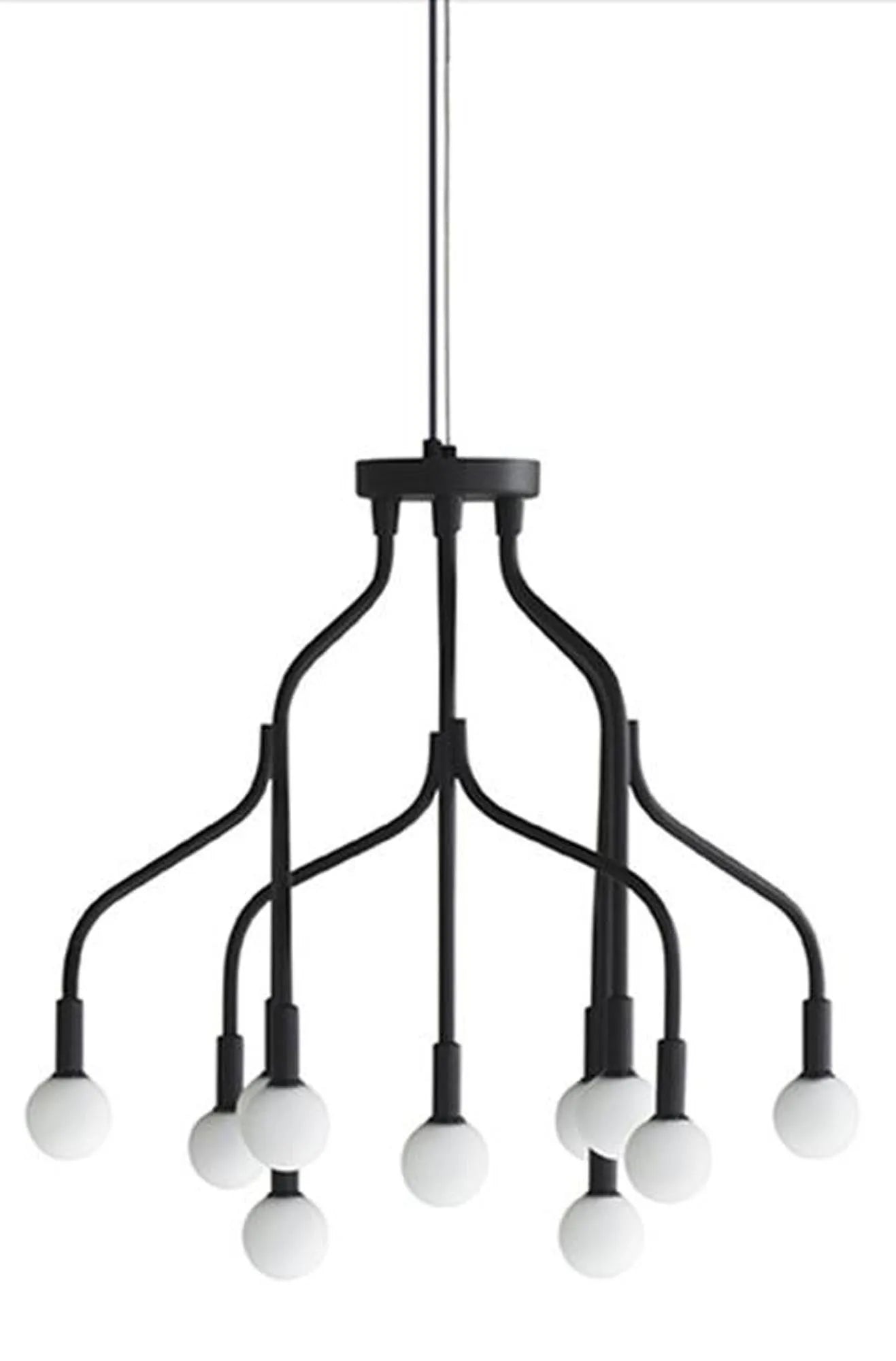 Vekst Leuchte Klein EU in Schwarz präsentiert im Onlineshop von KAQTU Design AG. Pendelleuchte ist von Normann Copenhagen