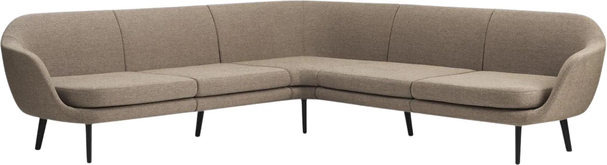 Sum modulares Sofa - Kombination 3, Ecksofa rechts, KAQTU Design