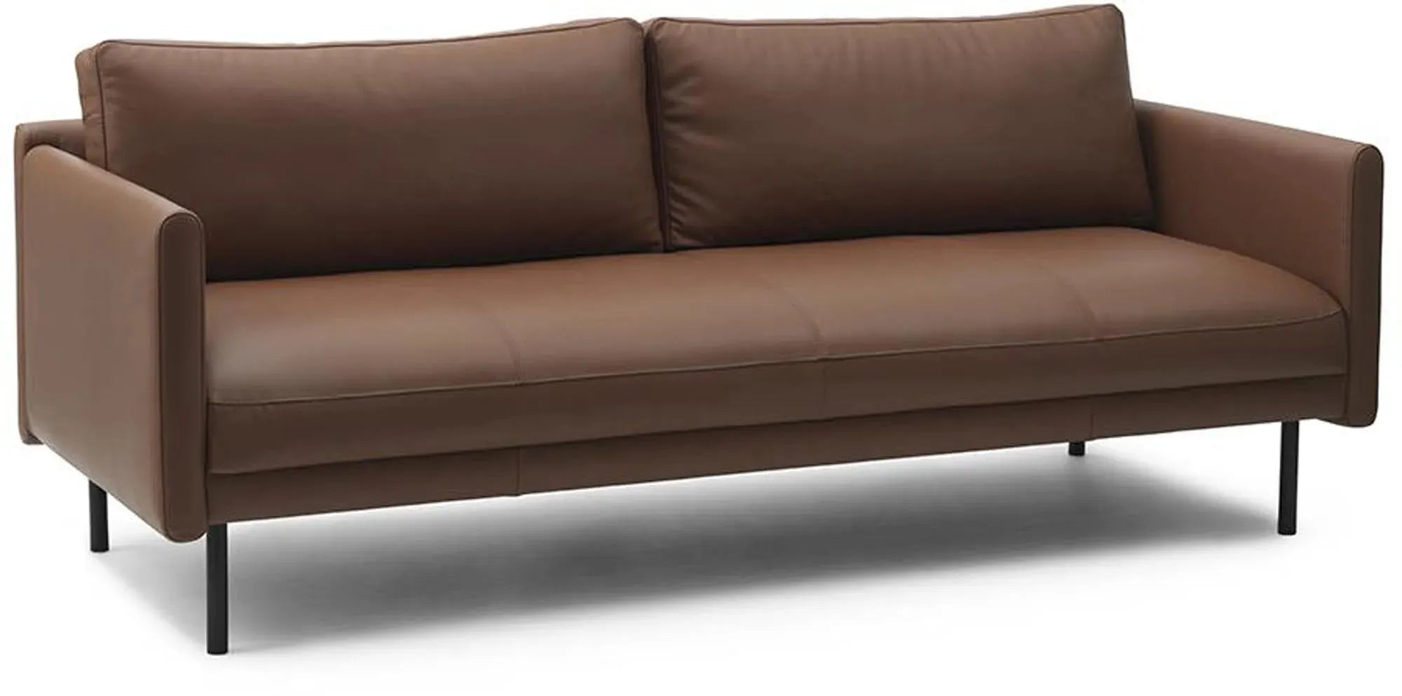 Rar Sofa in Dunkelbraun präsentiert im Onlineshop von KAQTU Design AG. 2er Sofa ist von Normann Copenhagen