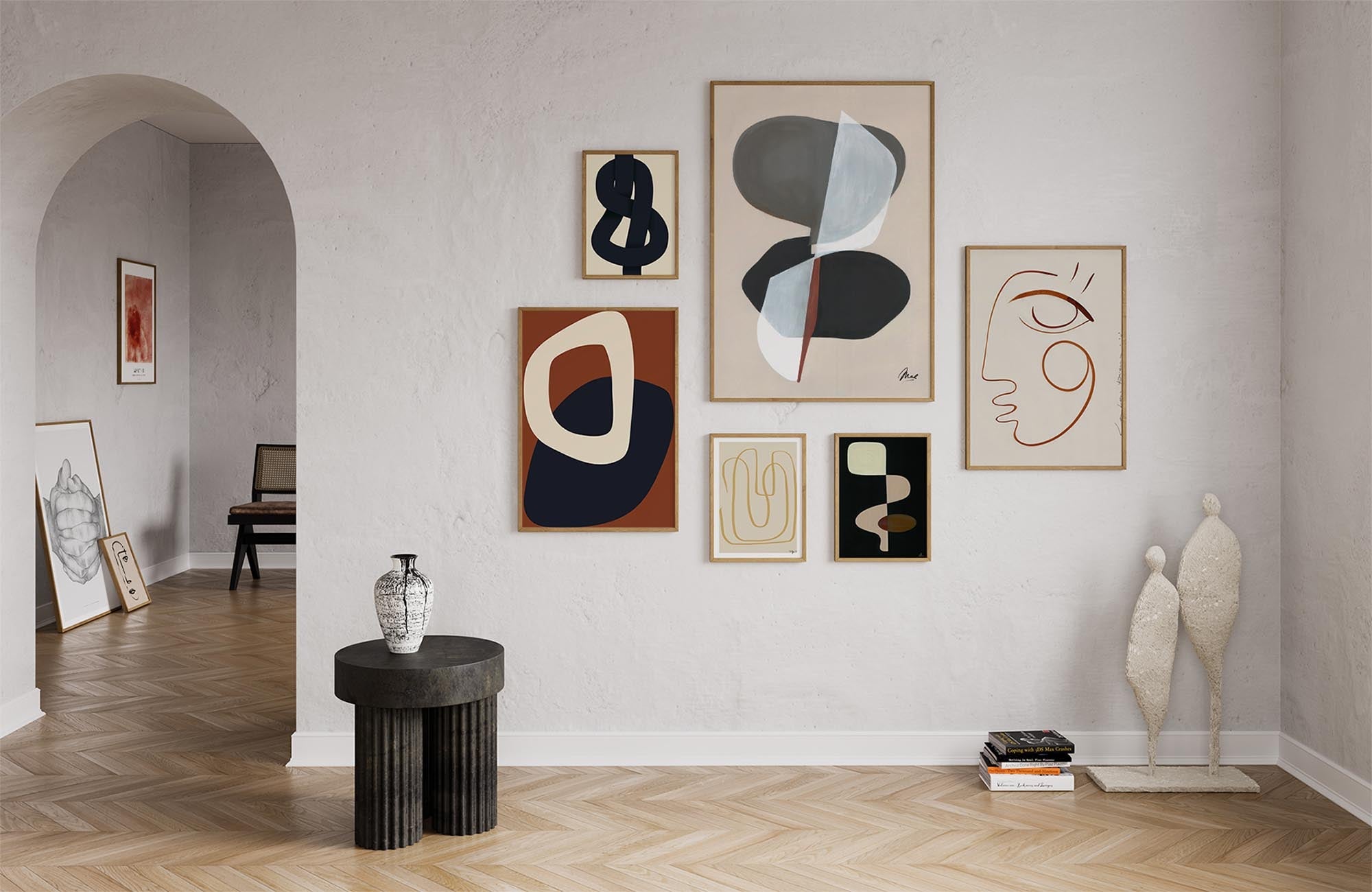 The Knot Kunstdruck: Elegante Kunst mit umweltfreundlichem Design.