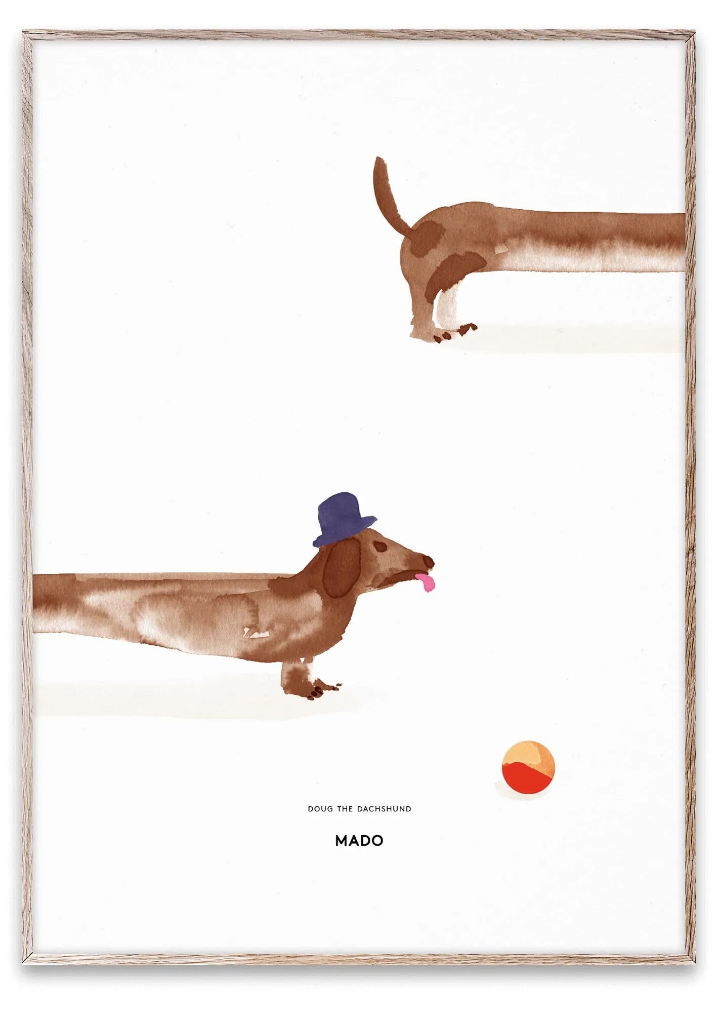 Doug the Dachshund, Bild, KAQTU Design