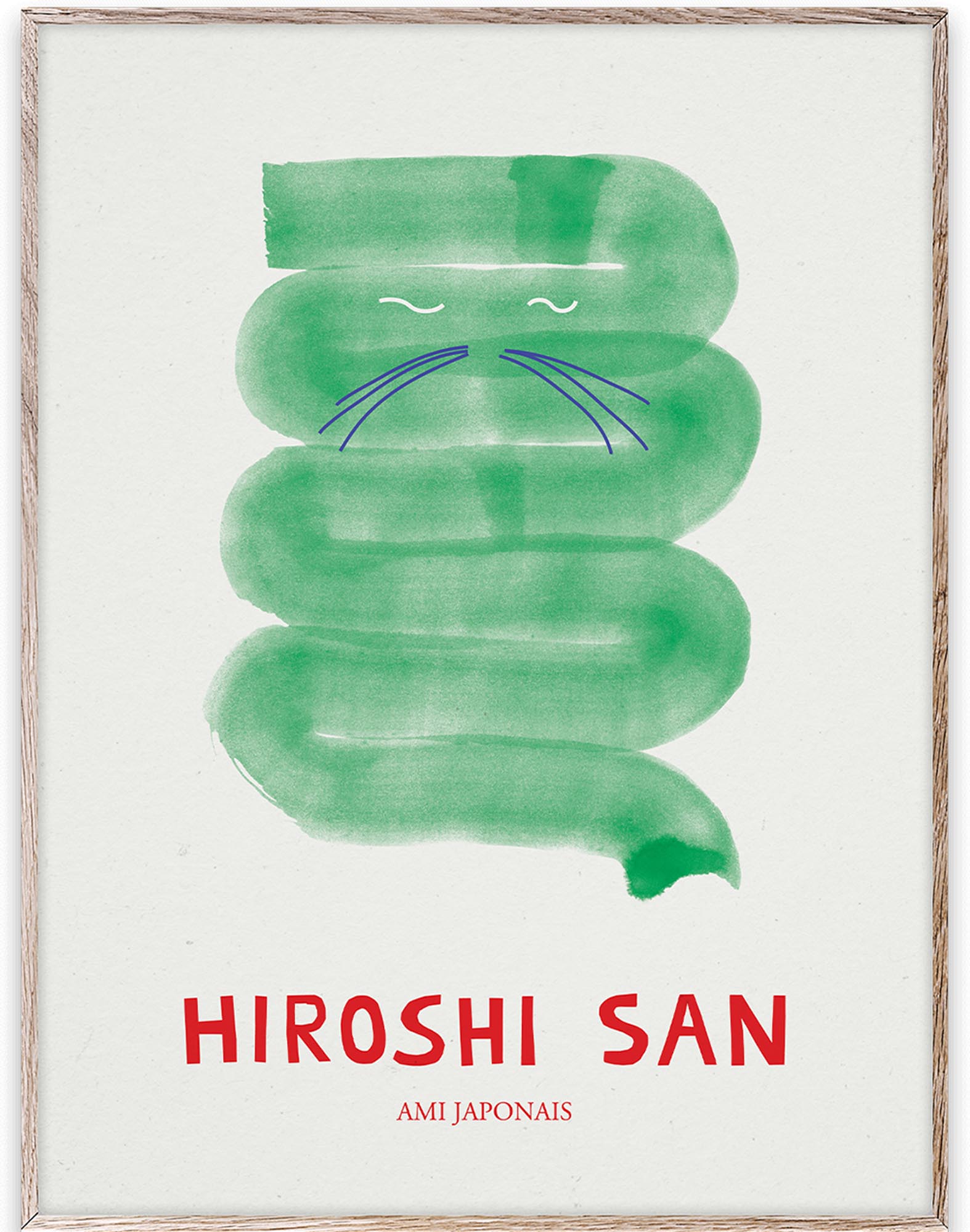Hiroshi San  Kunstdruck