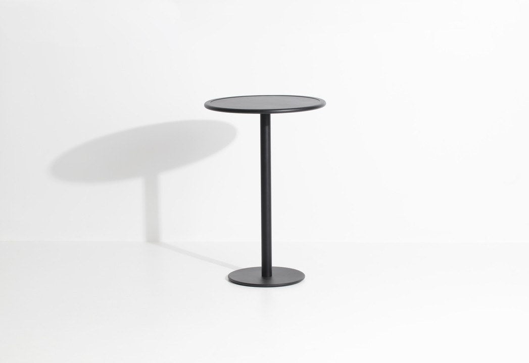 Week-End Bartisch rund in Black präsentiert im Onlineshop von KAQTU Design AG. Hochtisch Outdoor ist von Petite Friture