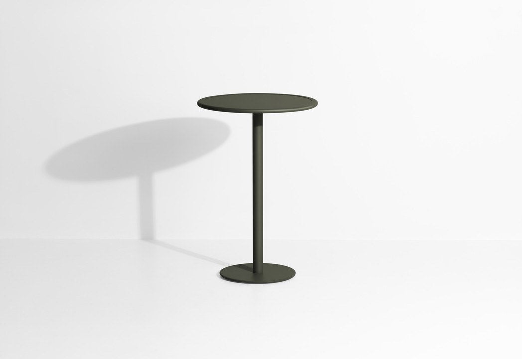 Week-End Bartisch rund in Green Glass präsentiert im Onlineshop von KAQTU Design AG. Hochtisch Outdoor ist von Petite Friture