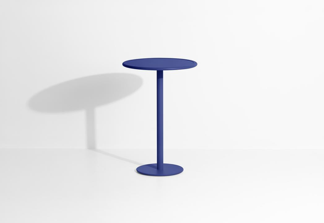 Week-End Bartisch rund in Blue präsentiert im Onlineshop von KAQTU Design AG. Hochtisch Outdoor ist von Petite Friture