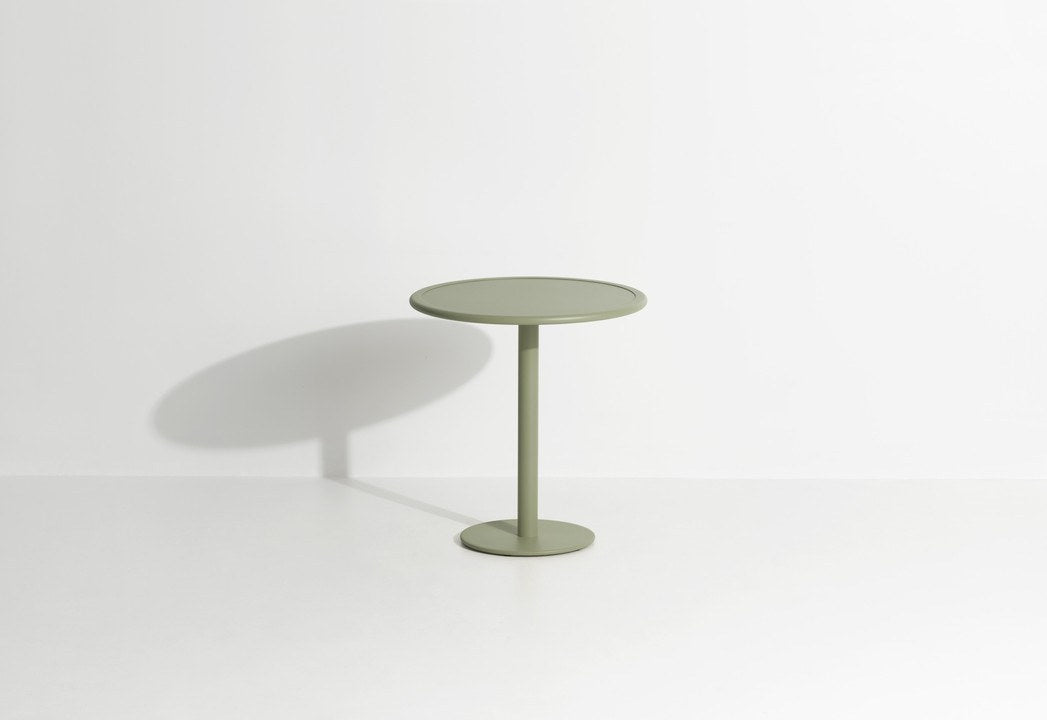 Week-End Dining Table rund in Jade Green präsentiert im Onlineshop von KAQTU Design AG. Gartentisch ist von Petite Friture
