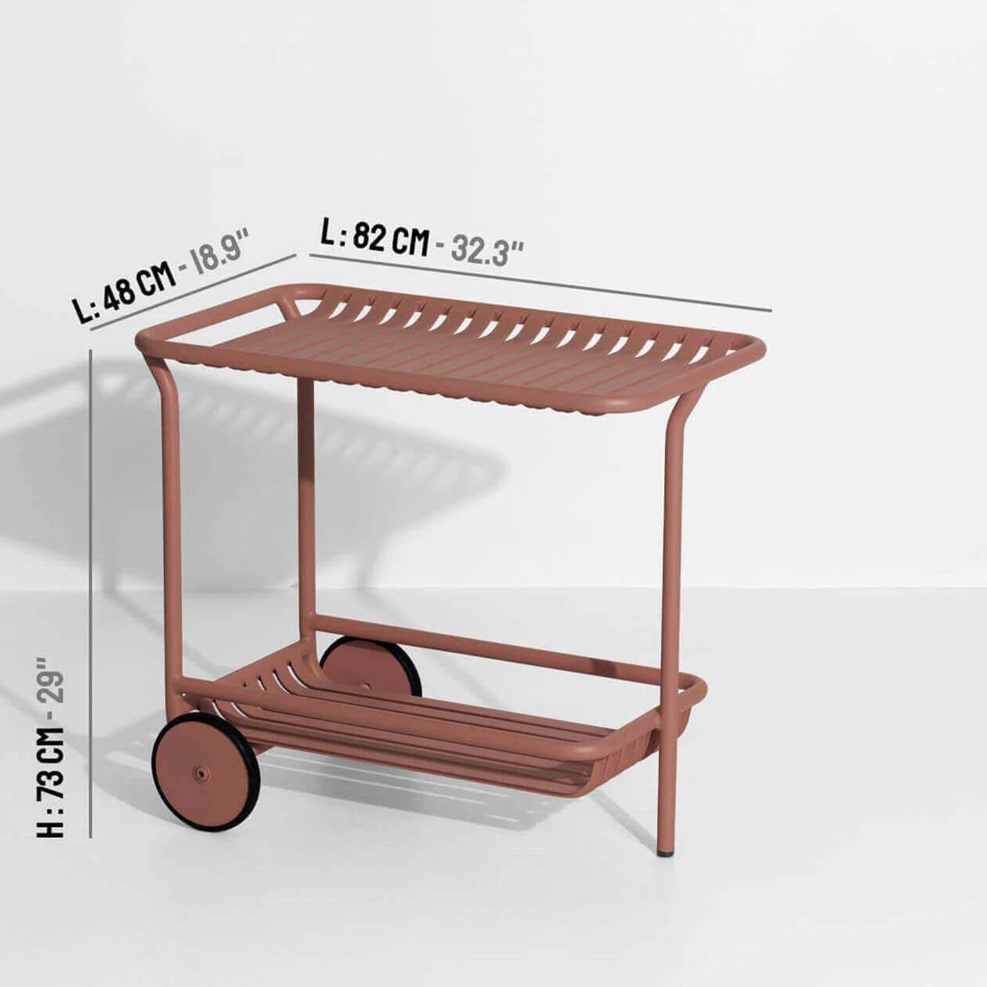 Moderner Week-End Trolley von Petite Friture für urbane Abenteuer.