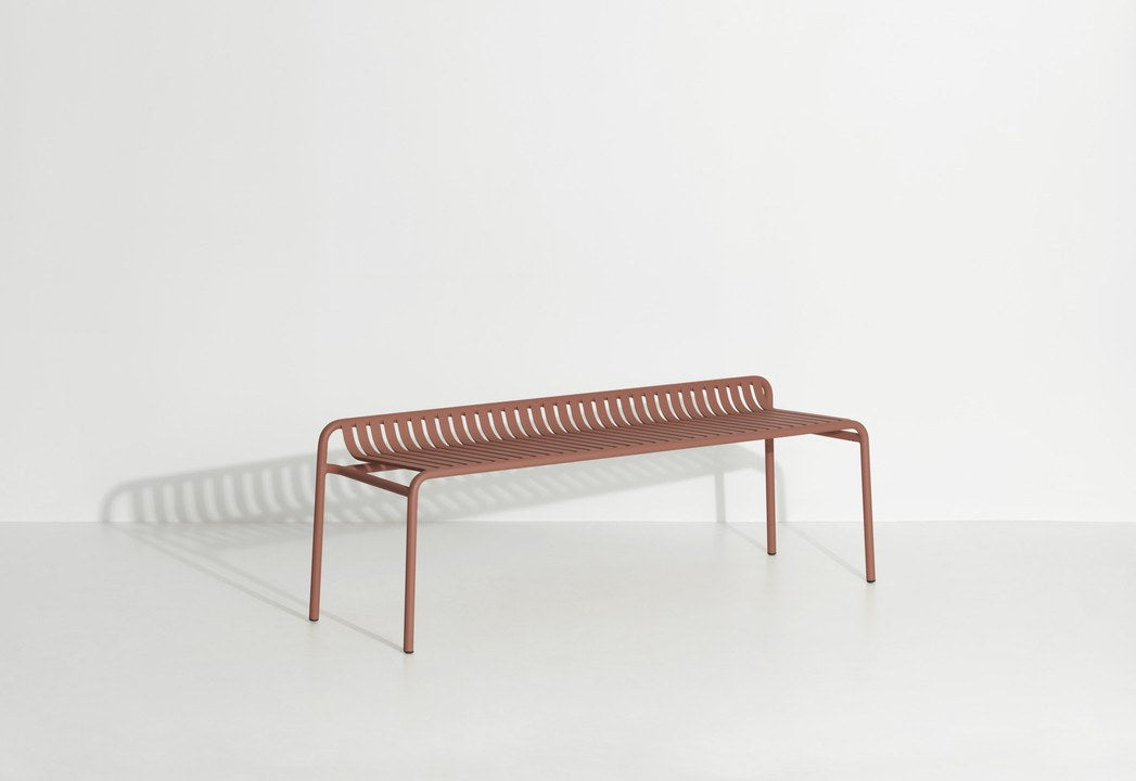 Week-End Gartenbank in Terracotta präsentiert im Onlineshop von KAQTU Design AG. Gartenbank ist von Petite Friture