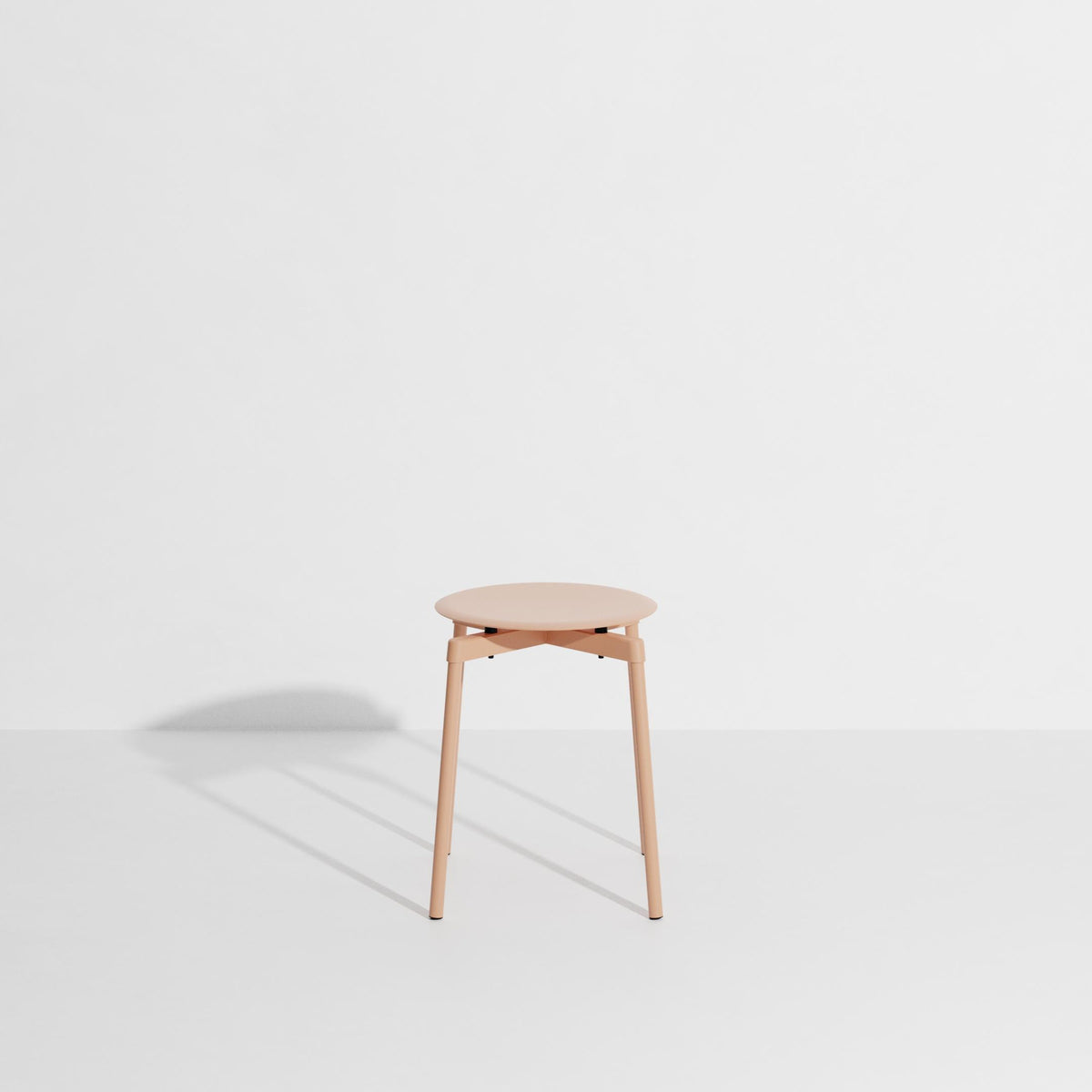 Fromme Barstuhl in Blush präsentiert im Onlineshop von KAQTU Design AG. Hocker Outdoor ist von Petite Friture