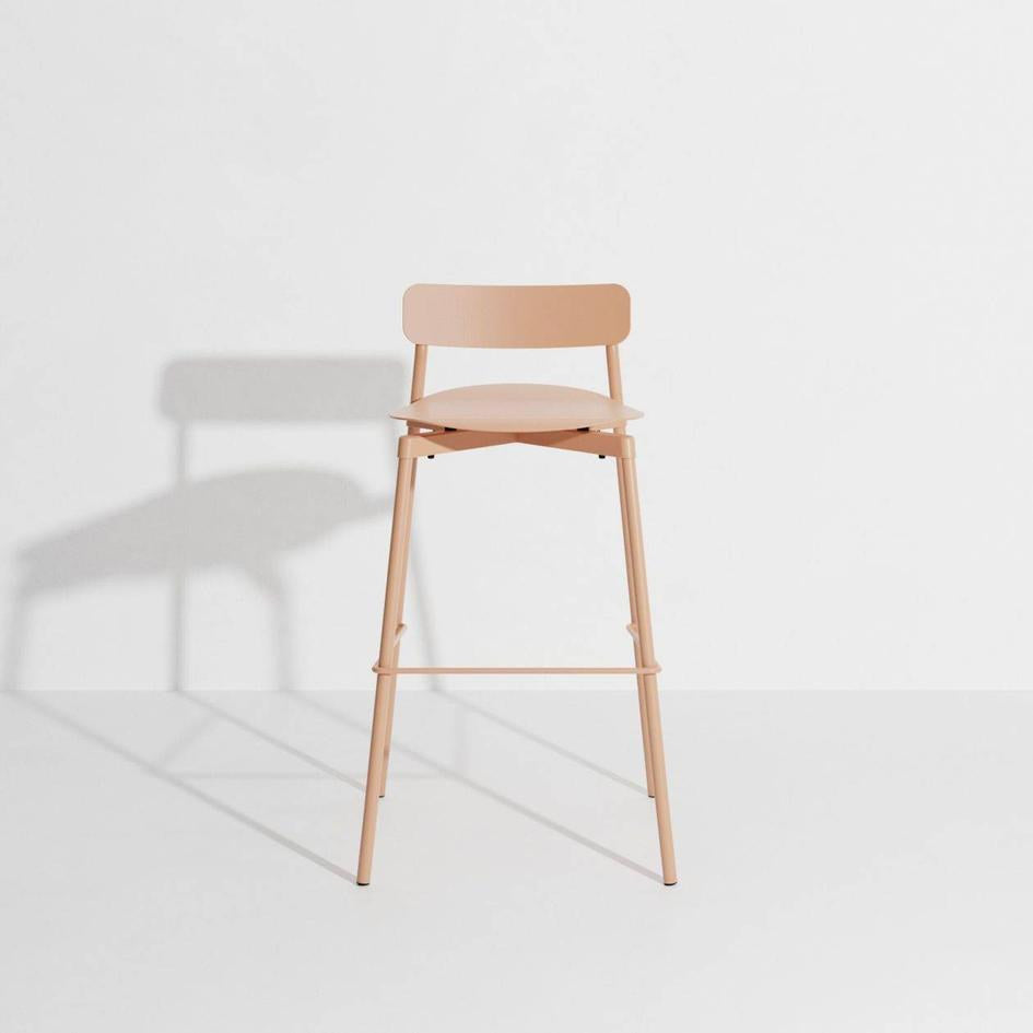 Fromme Barstuhl in Blush präsentiert im Onlineshop von KAQTU Design AG. Hocker Outdoor ist von Petite Friture
