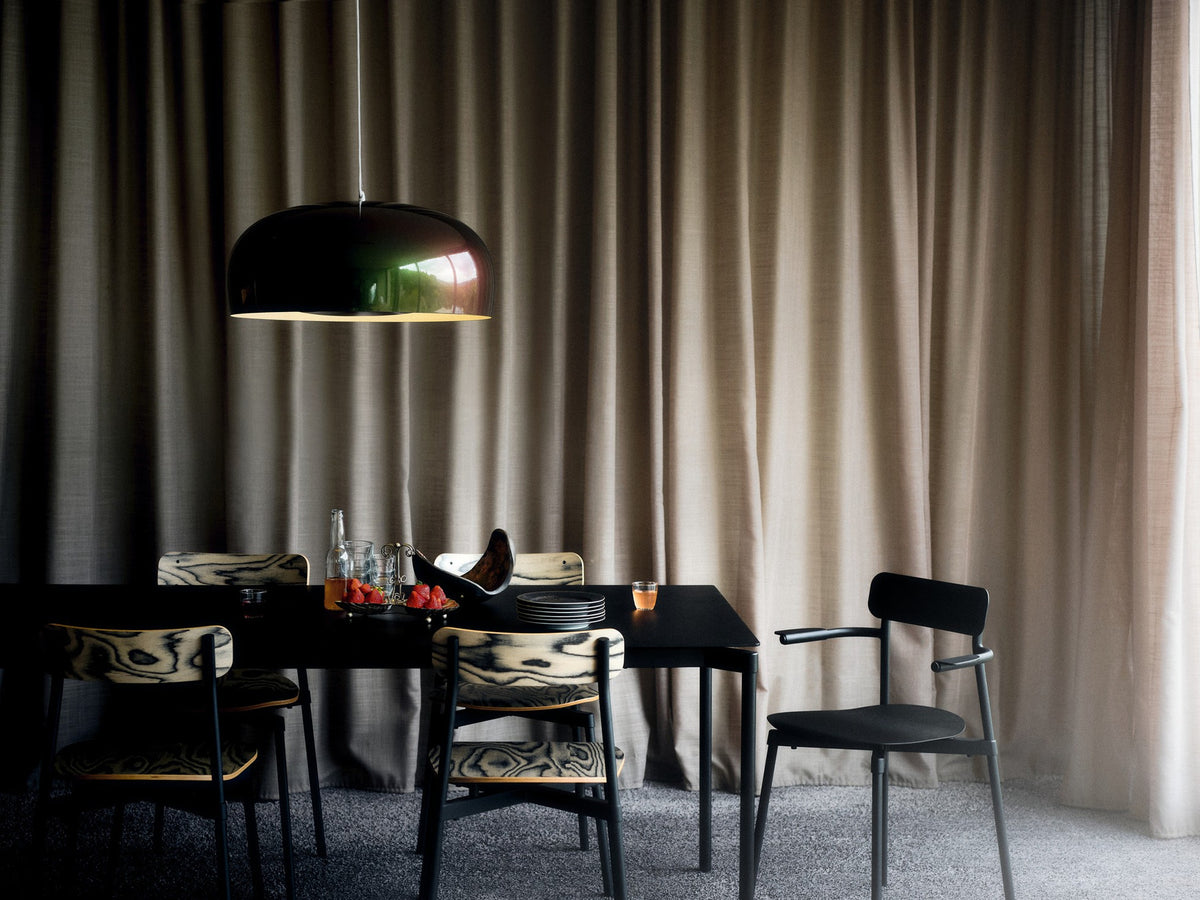 Fromme Barstuhl in Saffron präsentiert im Onlineshop von KAQTU Design AG. Hocker Outdoor ist von Petite Friture