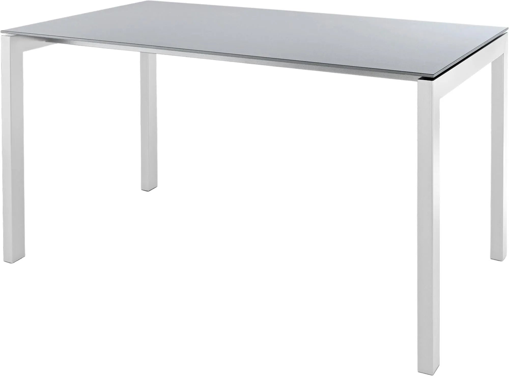 Moderner Fiberglastisch Luzern 160x90 von Schaffner für den Außenbereich.