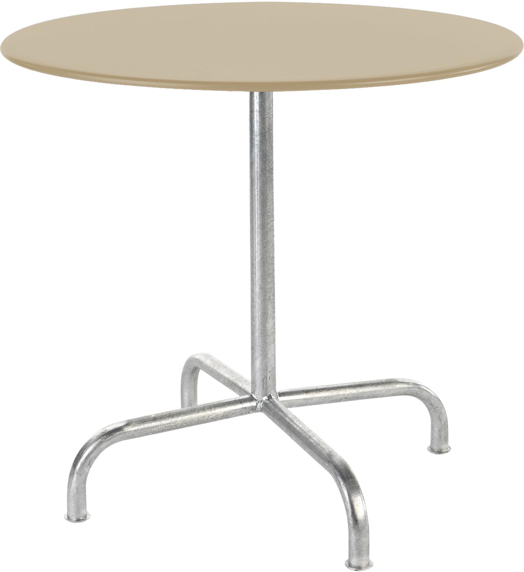 Schaffner Rigi Metall-Gartentisch ø80, klappbar, wetterfest, robust, Schweizer Design, langlebig, platzsparend, pflegeleicht, ideal für Garten & Balkon.