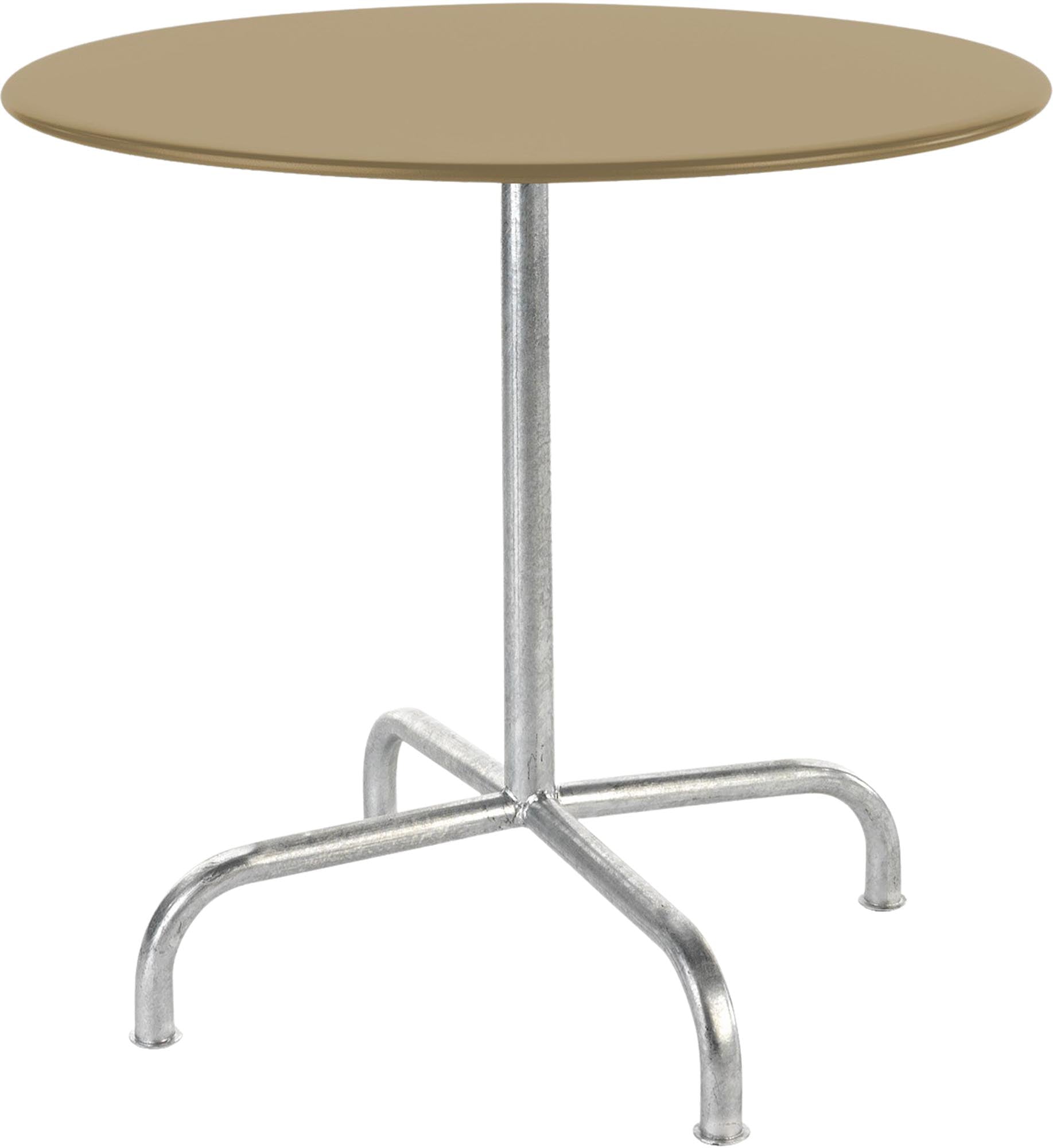 Hochwertiger, wetterfester Rigi Metall-Gartentisch ø80, klappbar, langlebig, pflegeleicht und stilvoll – ideal für Garten, Terrasse oder Balkon.