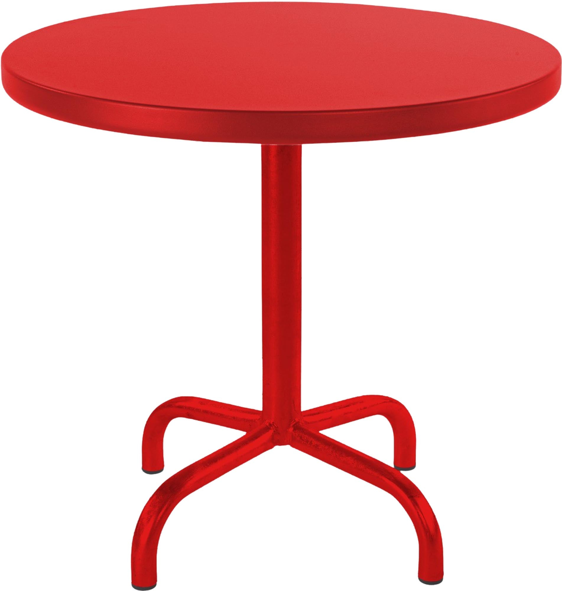 Hochwertiger Säntis Metall-Beistelltisch Outdoor ø54/50 von Schaffner – wetterfest, langlebig, vielseitig, Swiss Made, ideal für Garten, Balkon und Terrasse.