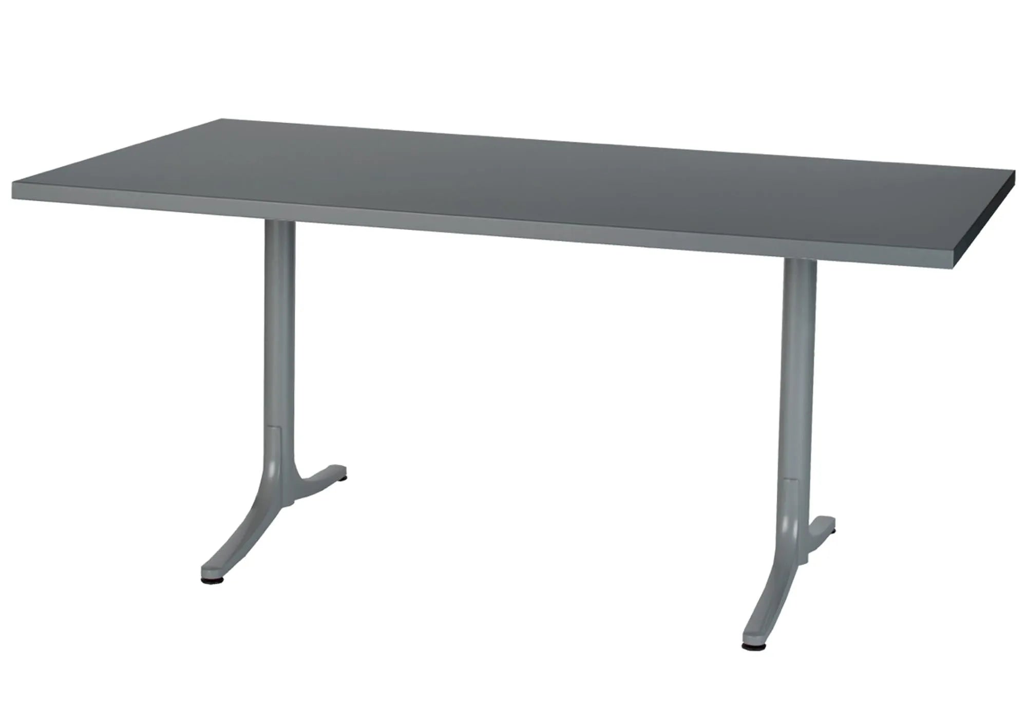 Robuster Schaffner Metalltisch Arbon 165x90 für Outdoor-Bereiche.