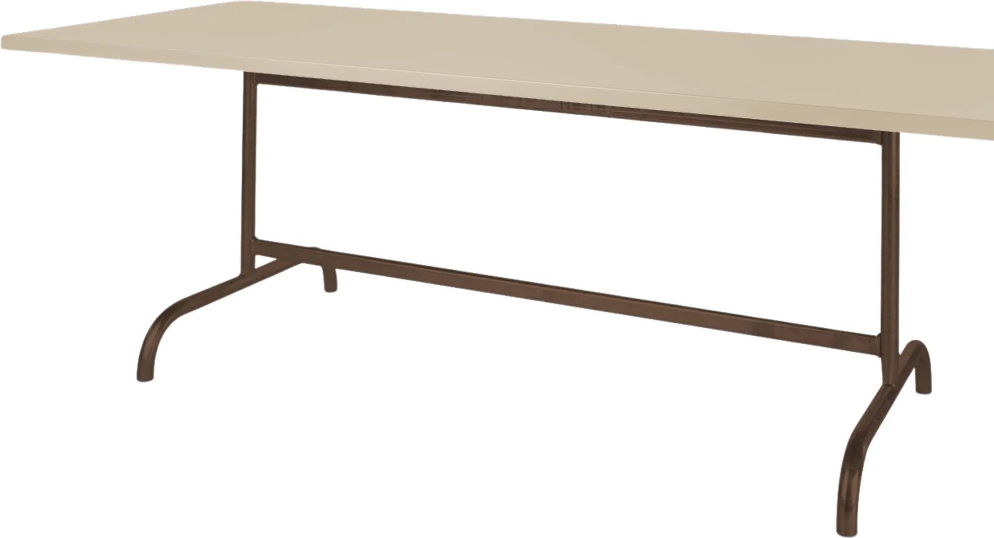 Eleganter Tisch Säntis 240x80 von Schaffner für stilvolle Terrassen.