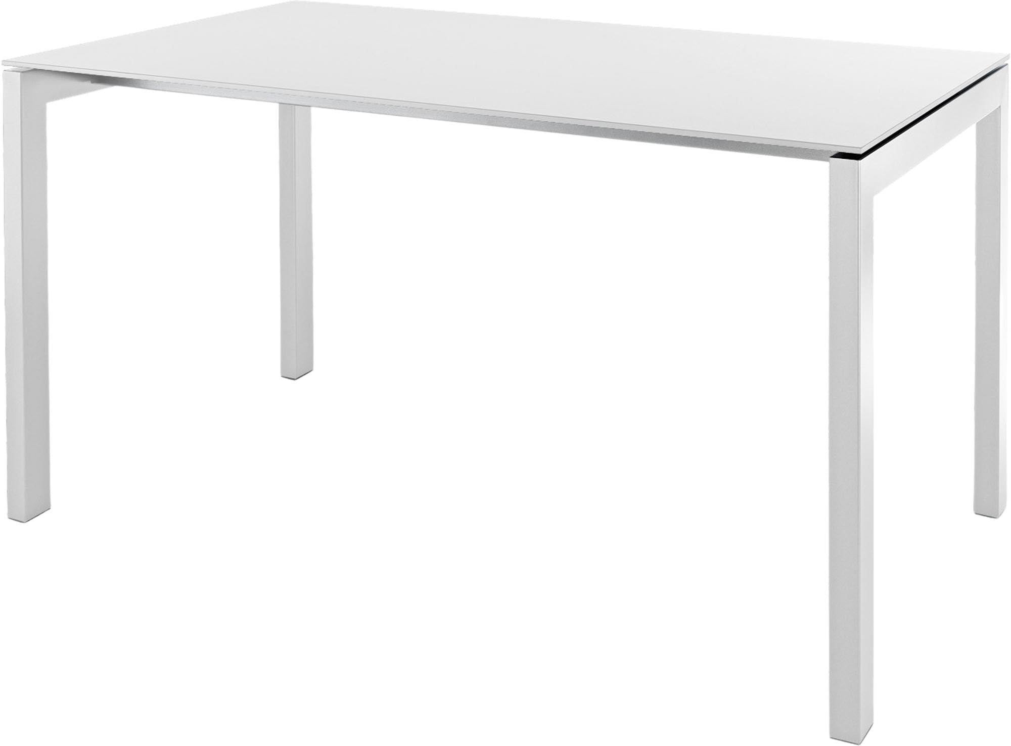 Eleganter Fiberglastisch Luzern 140x80 von Schaffner für Terrassen.