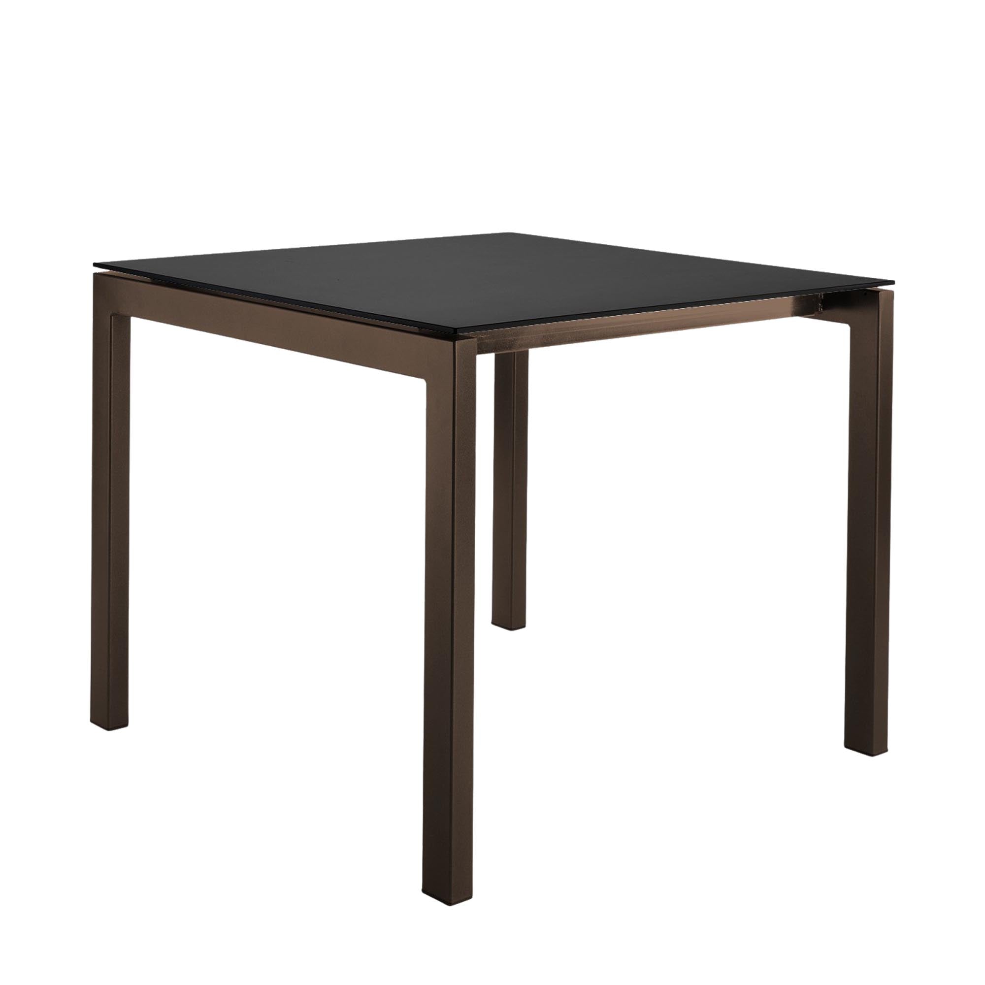 Eleganter Fiberglastisch Luzern 80x80: Perfekt für Garten & Terrasse.