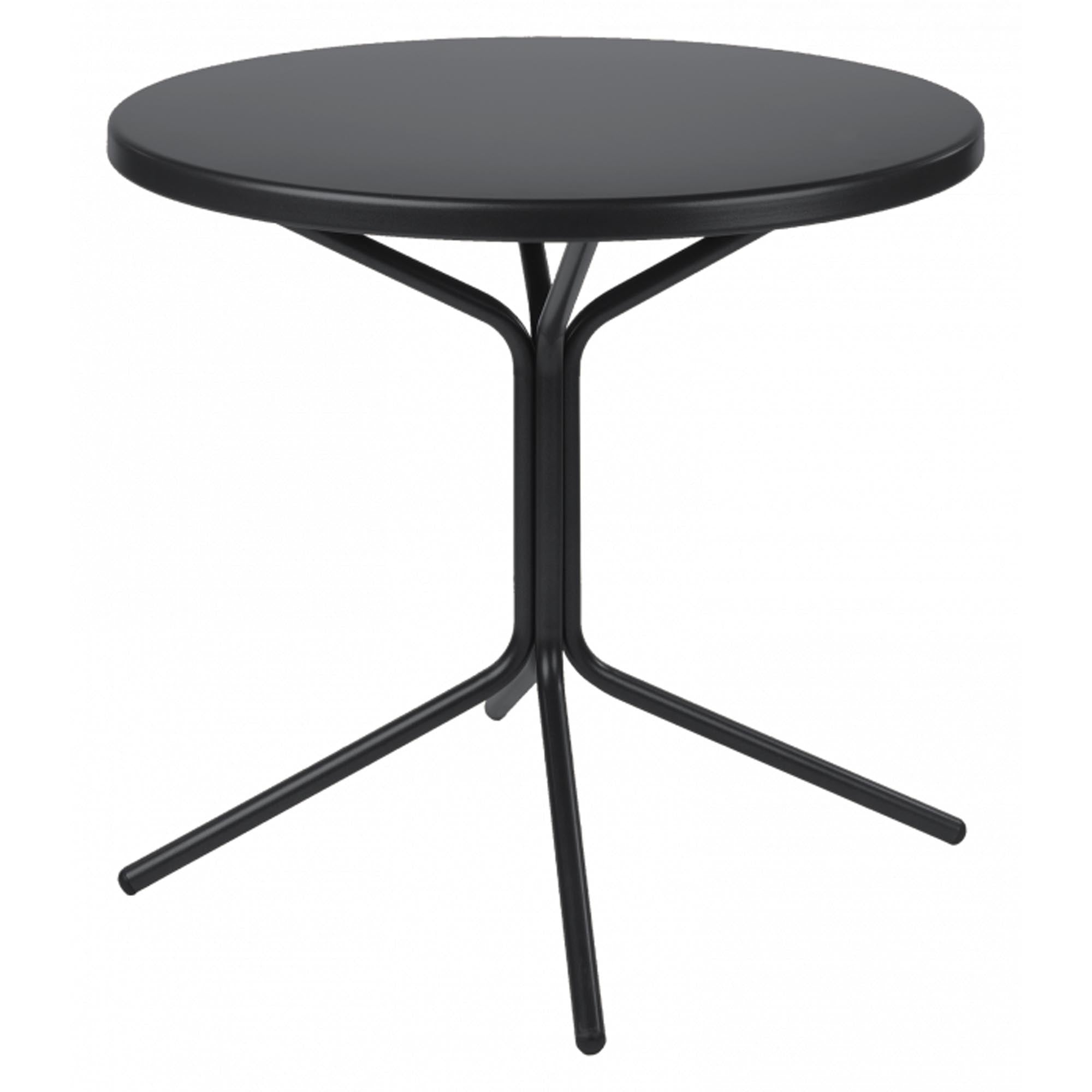PIX Metall-Beistelltisch Outdoor ø54 / 54 in Anthrazit präsentiert im Onlineshop von KAQTU Design AG. Beistelltisch Outdoor ist von Schaffner