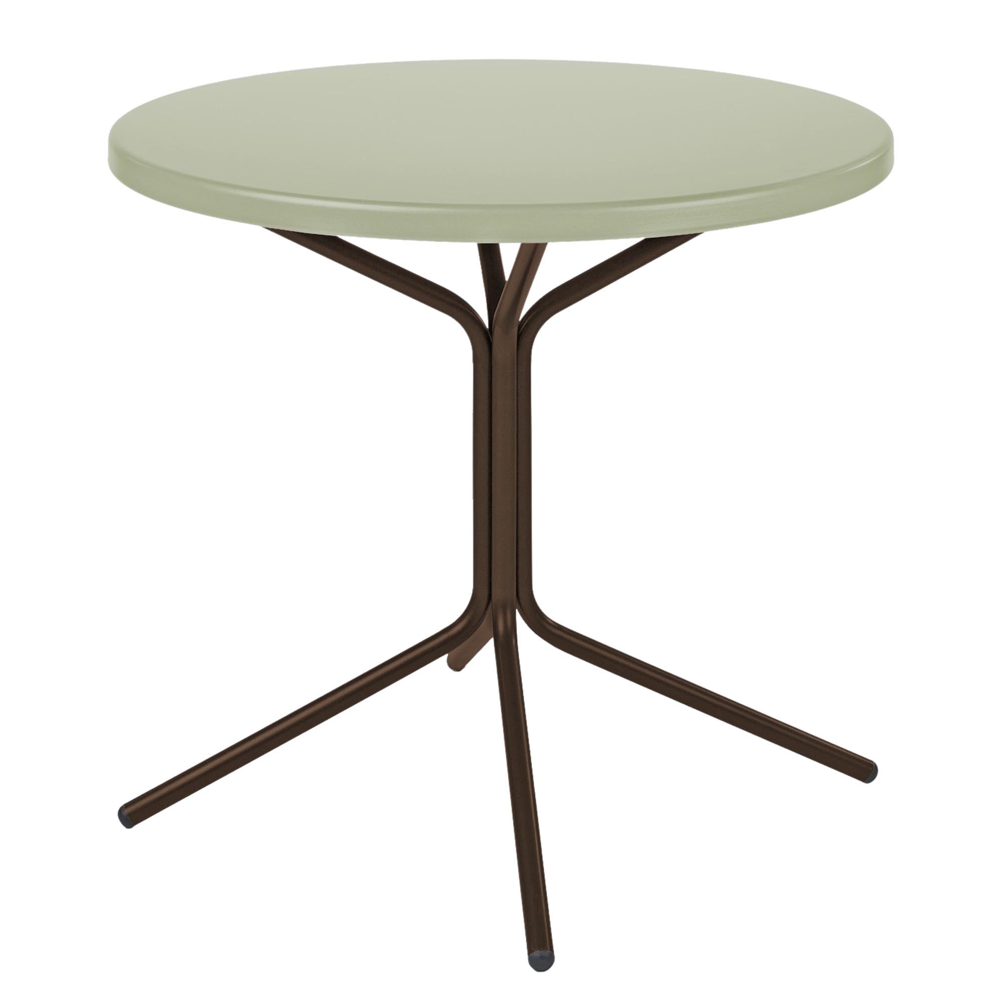 Erleben Sie den Schaffner Tisch Pix rund – ein funktionaler und stilvoller Gartentisch, ideal für jede Outdoor-Veranstaltung und vielseitig einsetzbar.