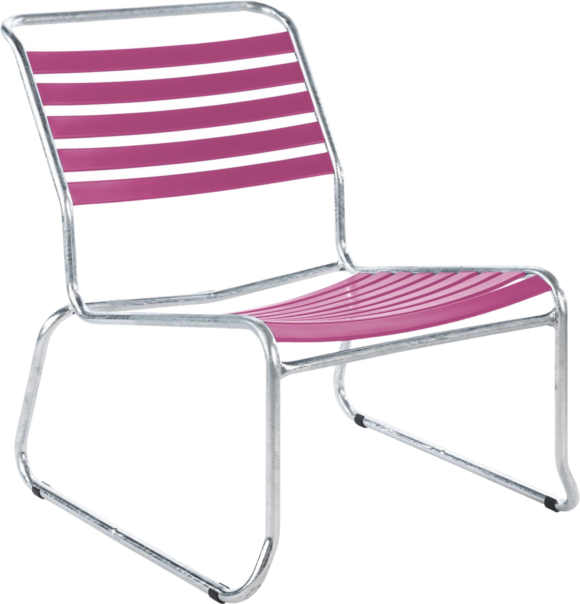 Säntis Kufen-Lounger: Modernes Design trifft auf Schweizer Handwerkskunst.