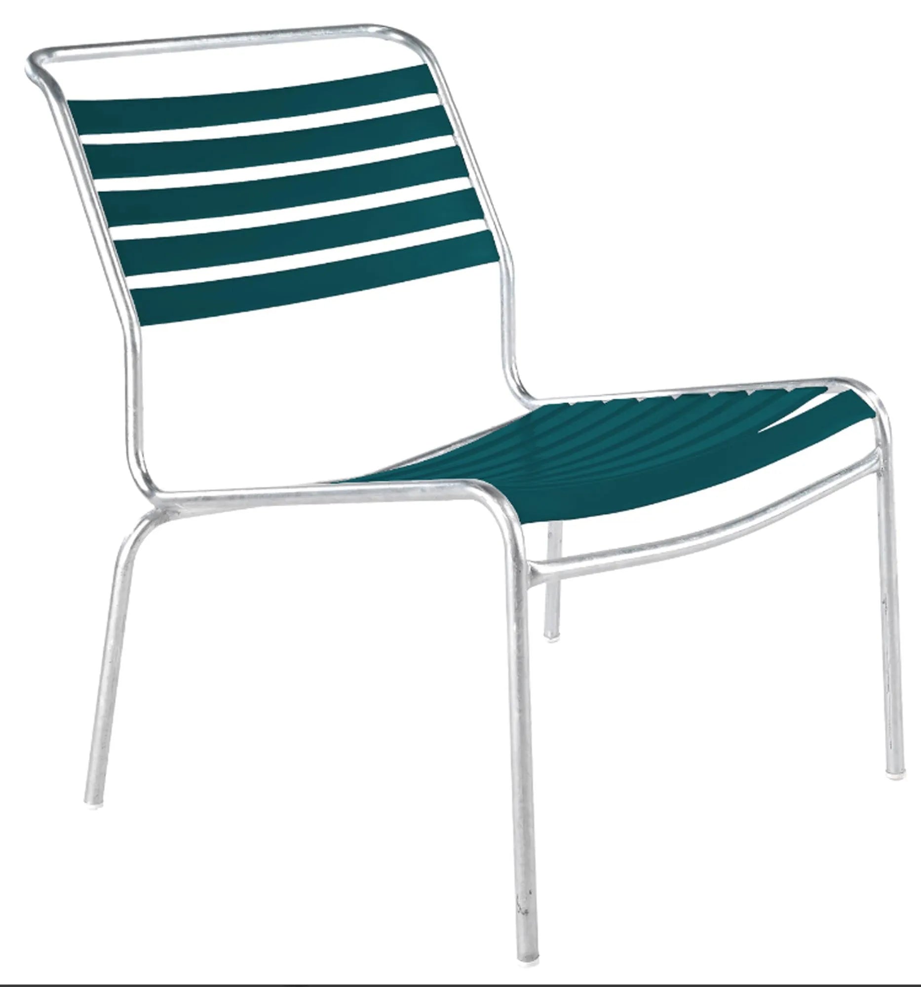 Säntis Lounger: Stilvoller, armloser Loungestuhl von Schaffner.