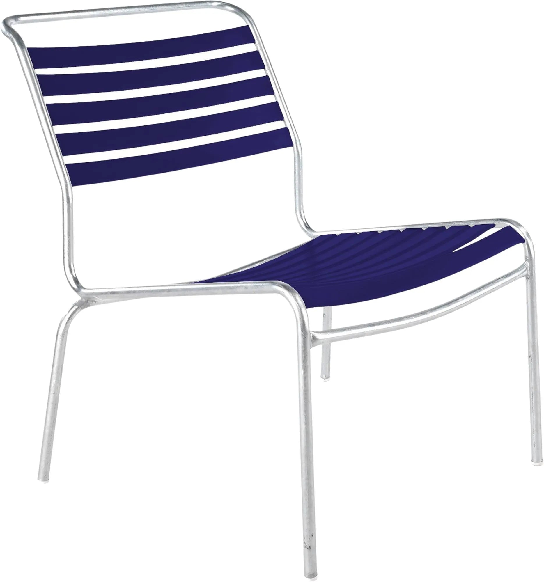 Eleganter Säntis Lounger: Armloser Komfort für moderne Außenbereiche.