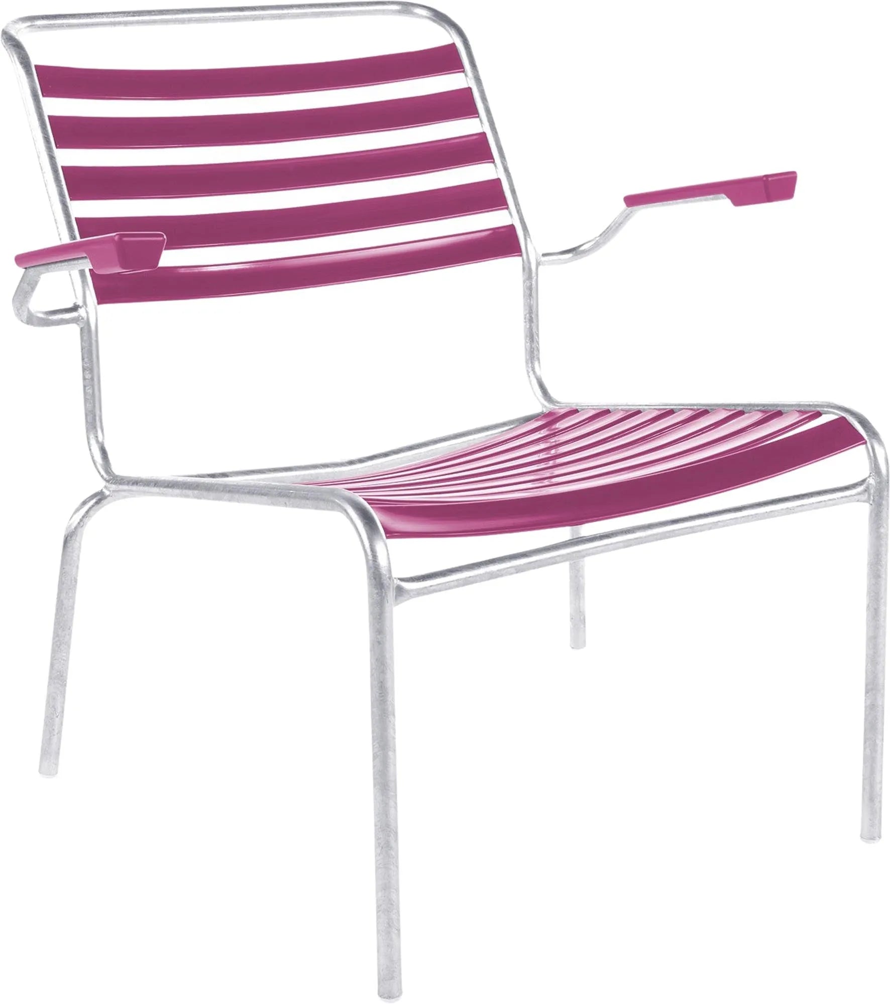 Säntis Lounger: Komfortabler Relaxsessel mit Armlehne von Schaffner.