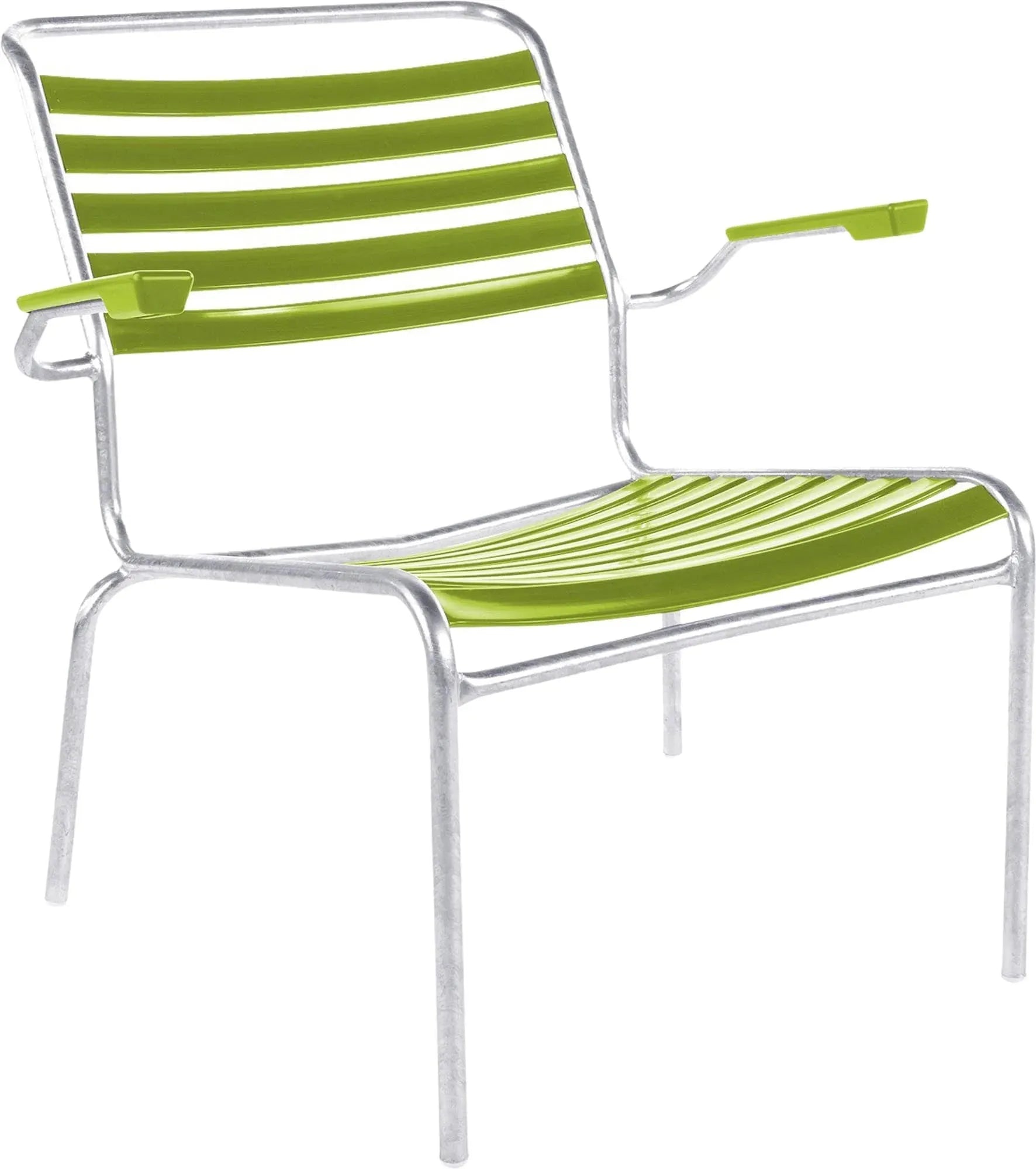 Säntis Lounger: Stilvoller Gartensessel mit Armlehne von Schaffner.