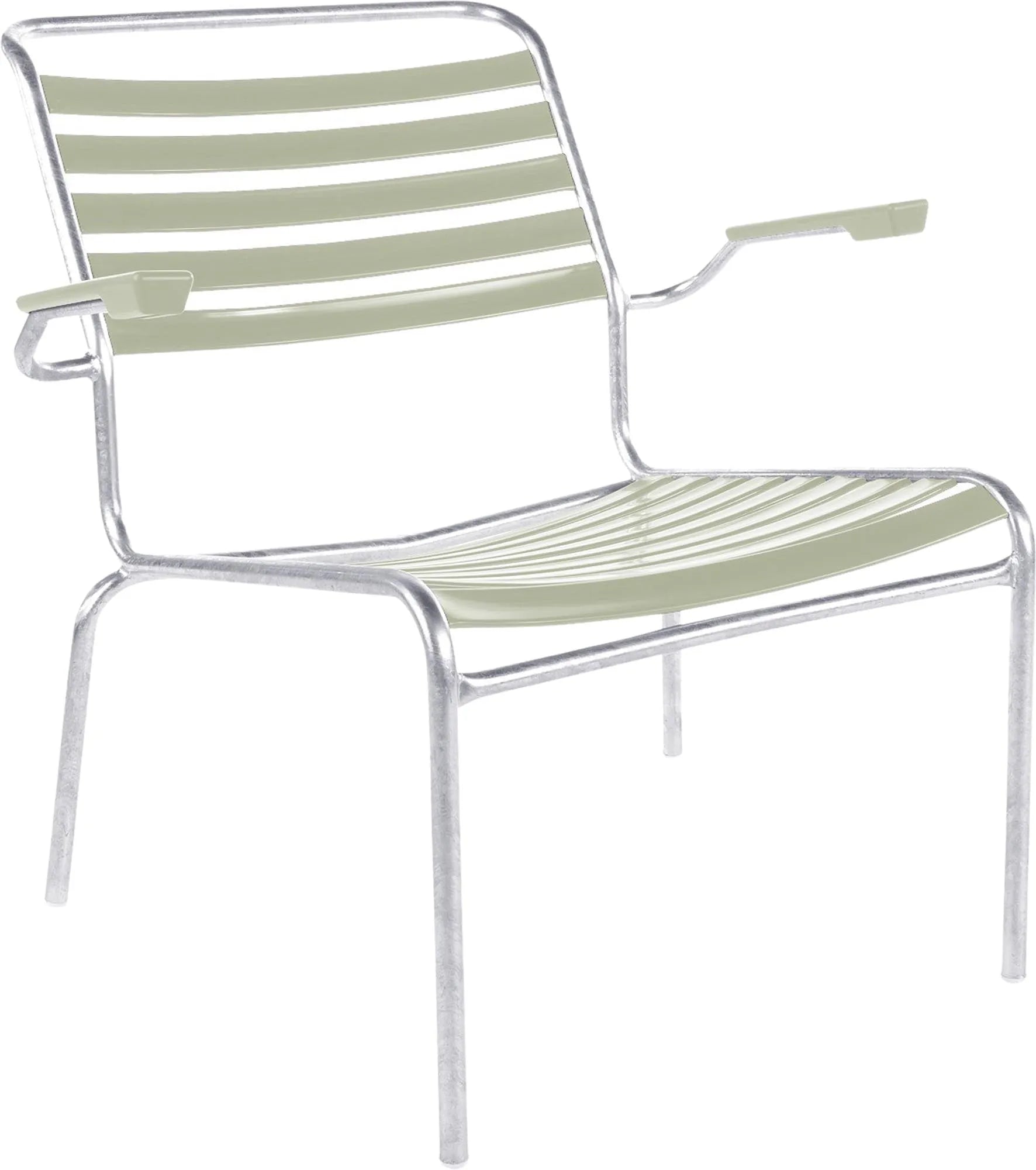 Säntis Lounger: Stilvoller Relaxsessel mit Armlehne von Schaffner.