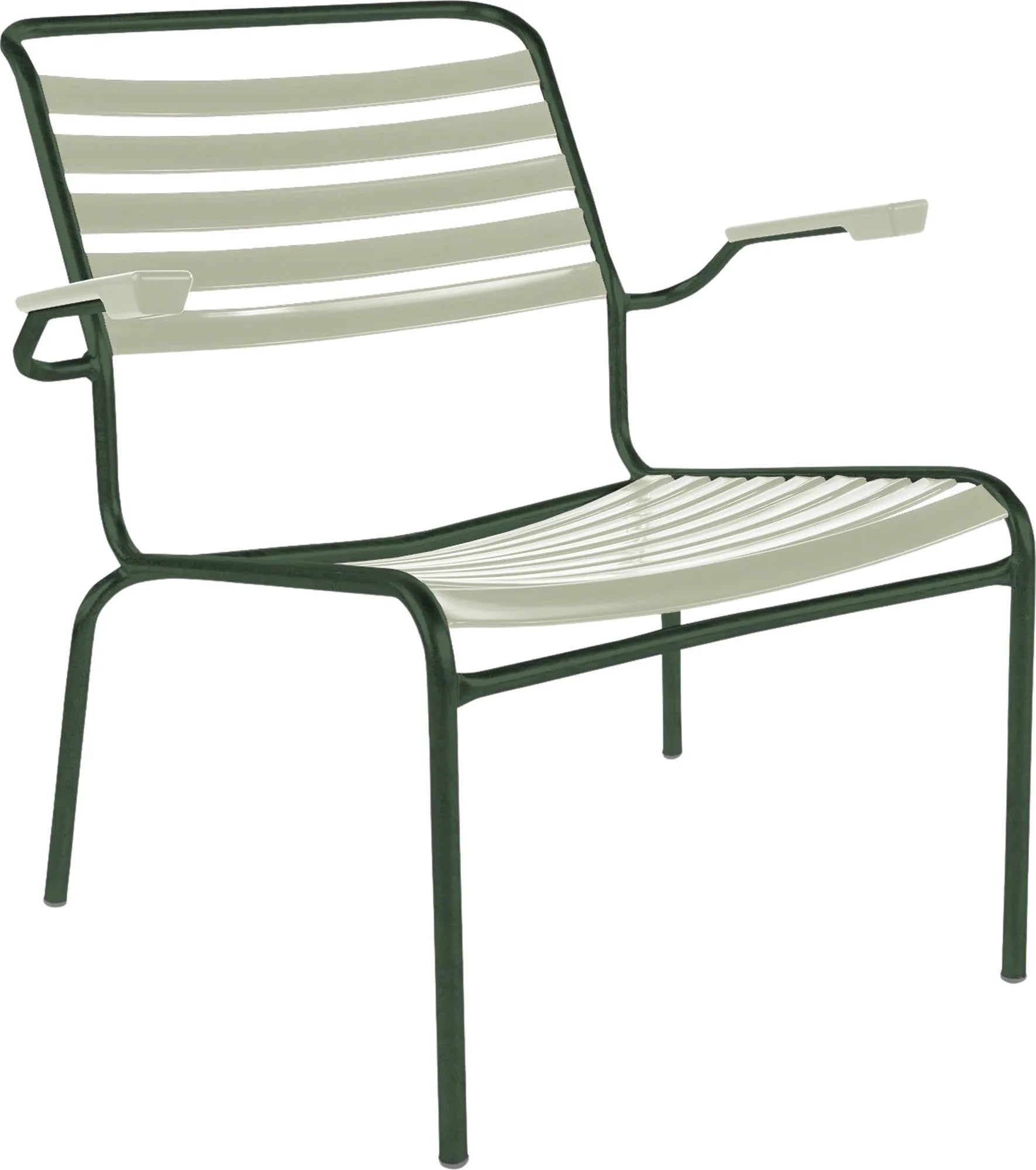 Säntis Lounger: Komfortabler Gartensessel mit Armlehne von Schaffner.