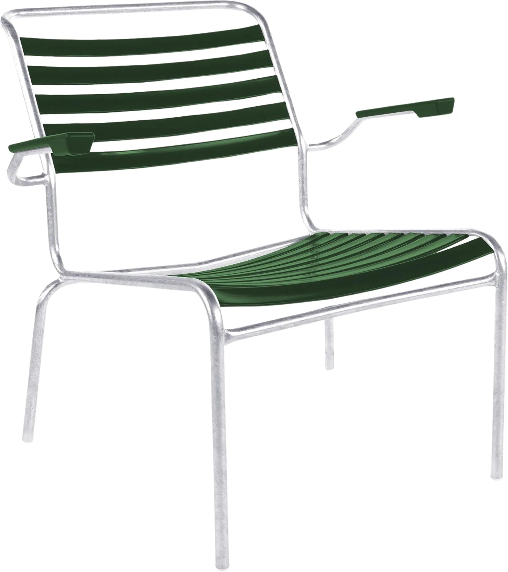 Säntis Lounger: Komfortabler Gartensessel mit Armlehne von Schaffner.