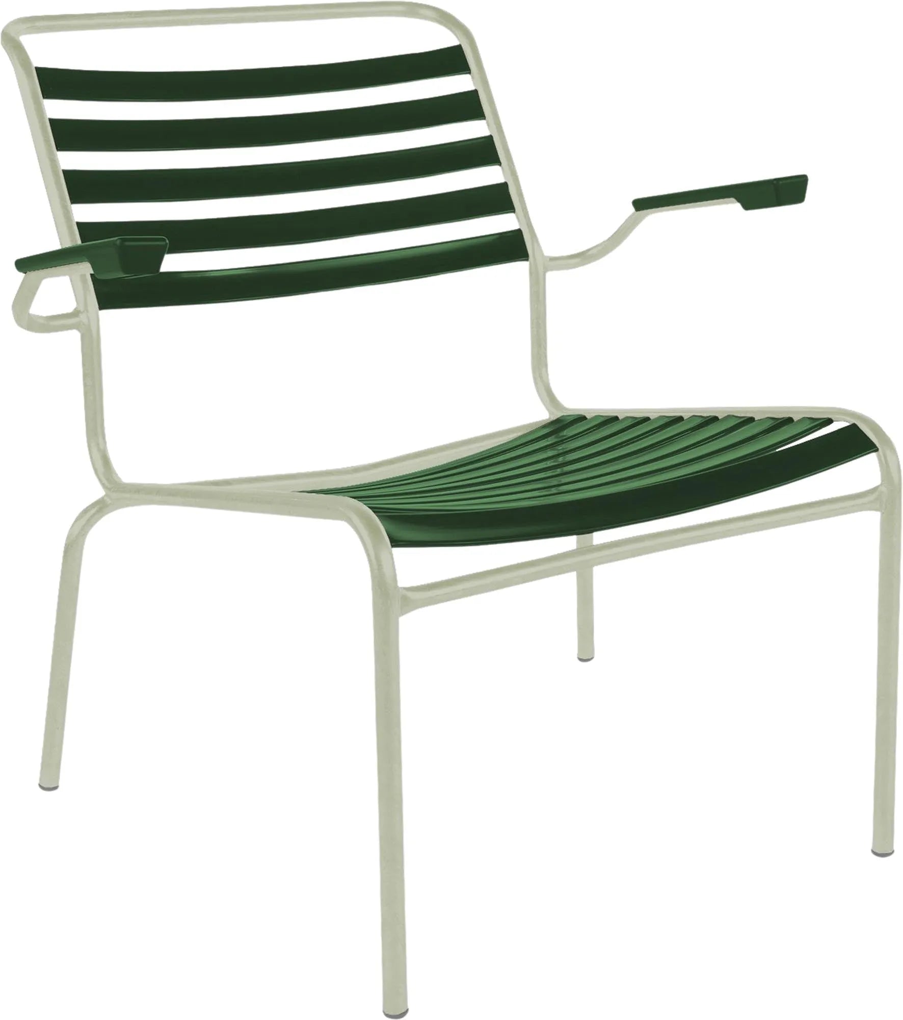 Säntis Lounger: Stilvoller Relaxsessel mit Armlehne von Schaffner.