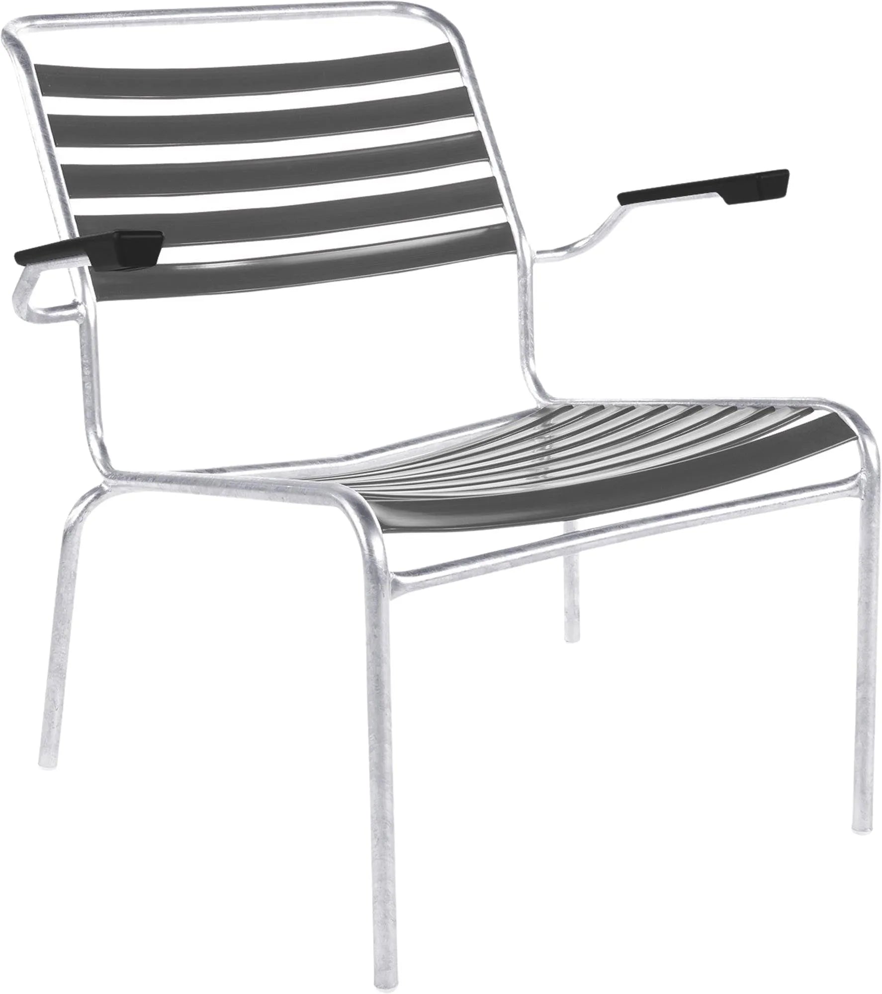 Säntis Lounger: Stilvoller Relaxsessel mit Armlehne von Schaffner.