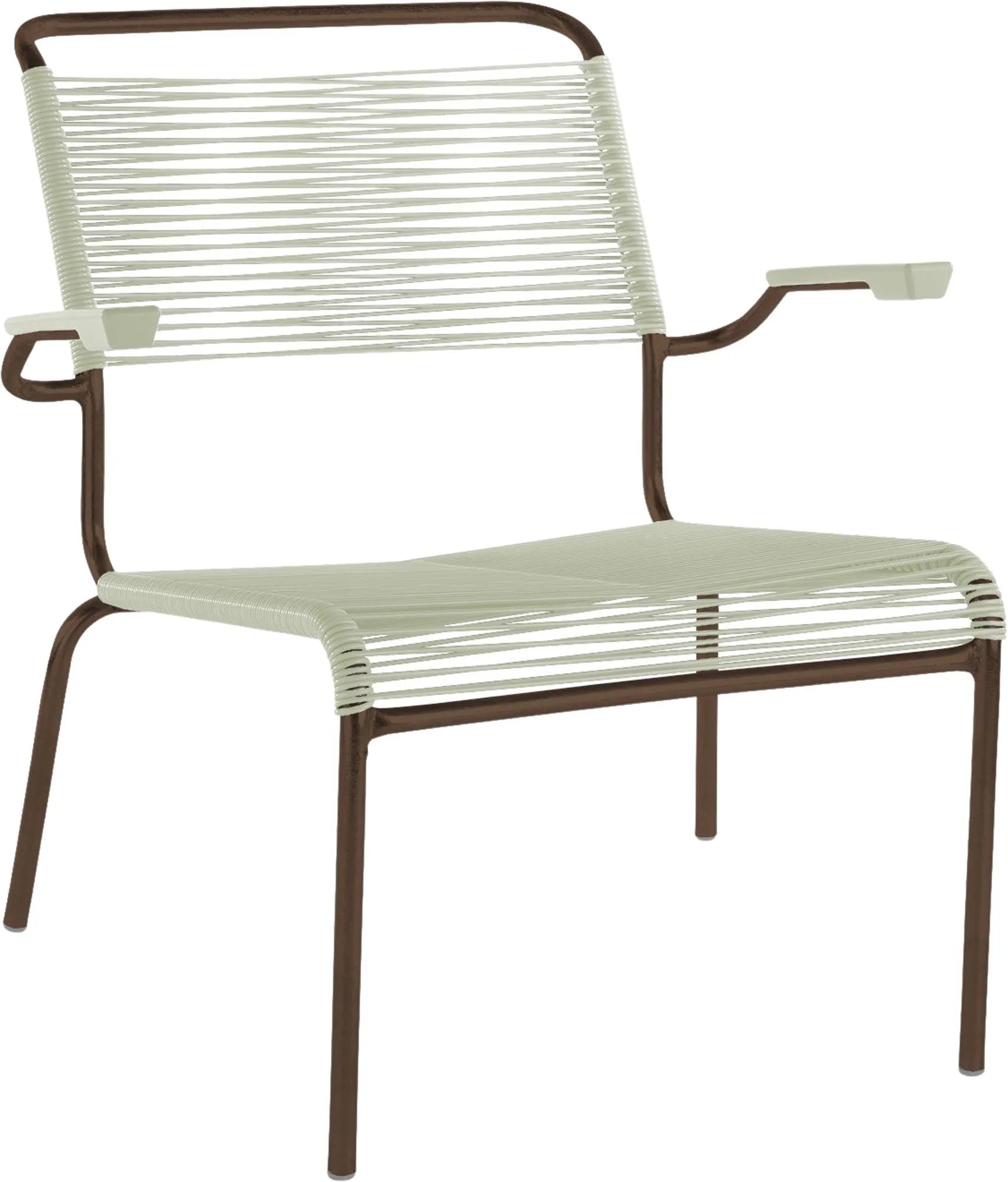 Säntis Lounger: Eleganter Komfort im Spaghetti-Design von Schaffner.