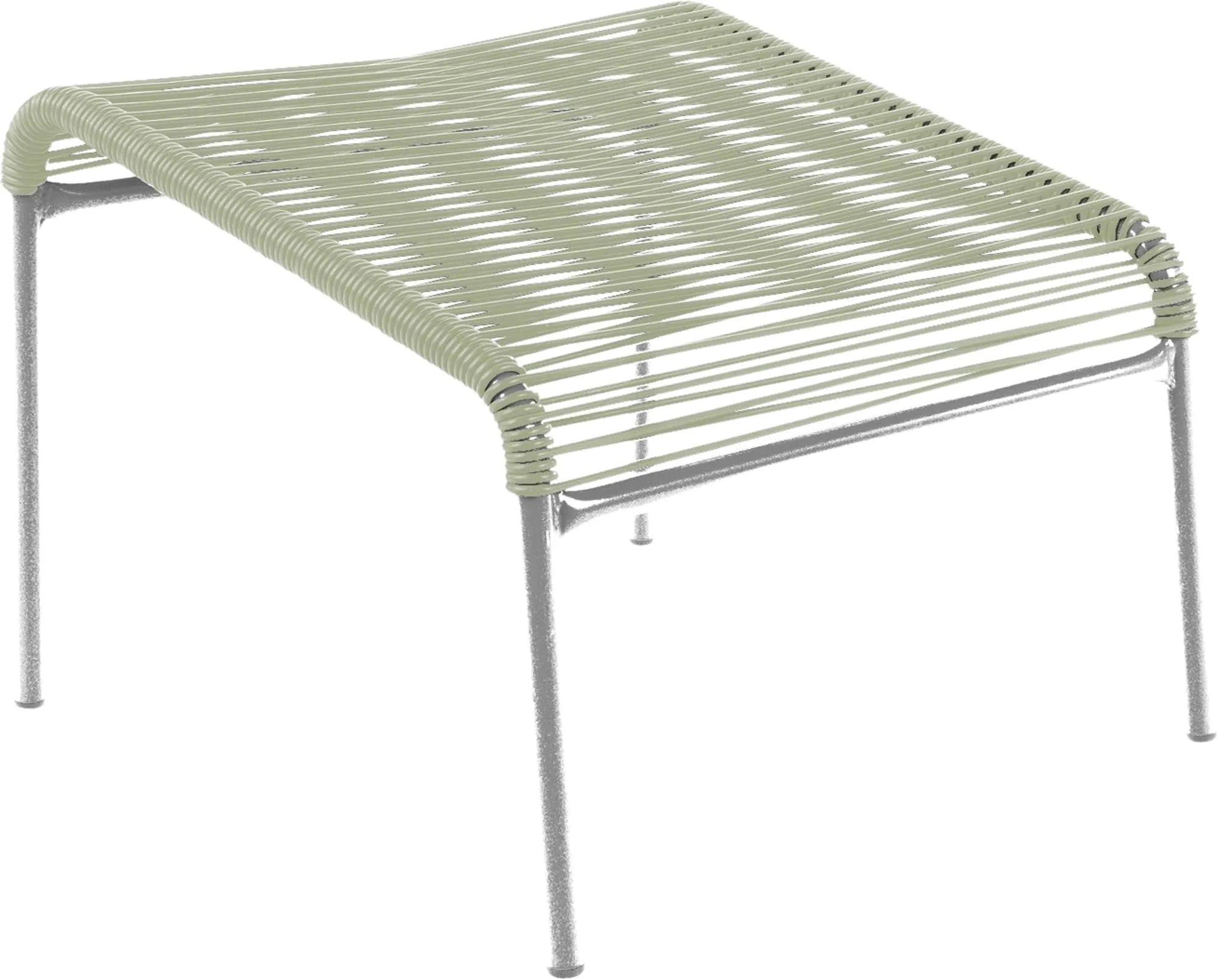 Farbenfroher Hocker Lounger Spaghetti: Perfekt für Garten und Terrasse.