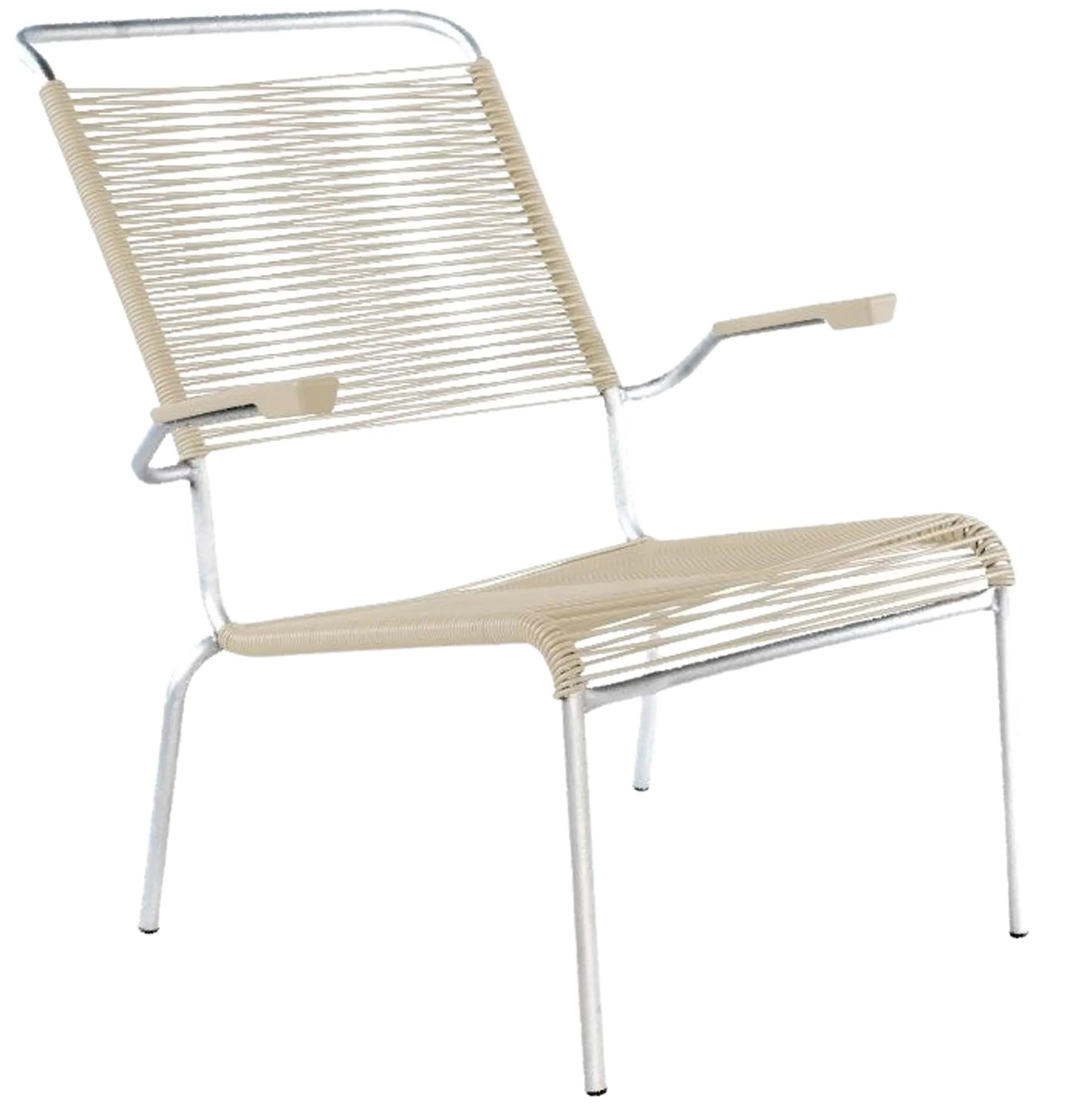 Säntis Lounger: Eleganter Hochlehner für luxuriöse Gartenentspannung.