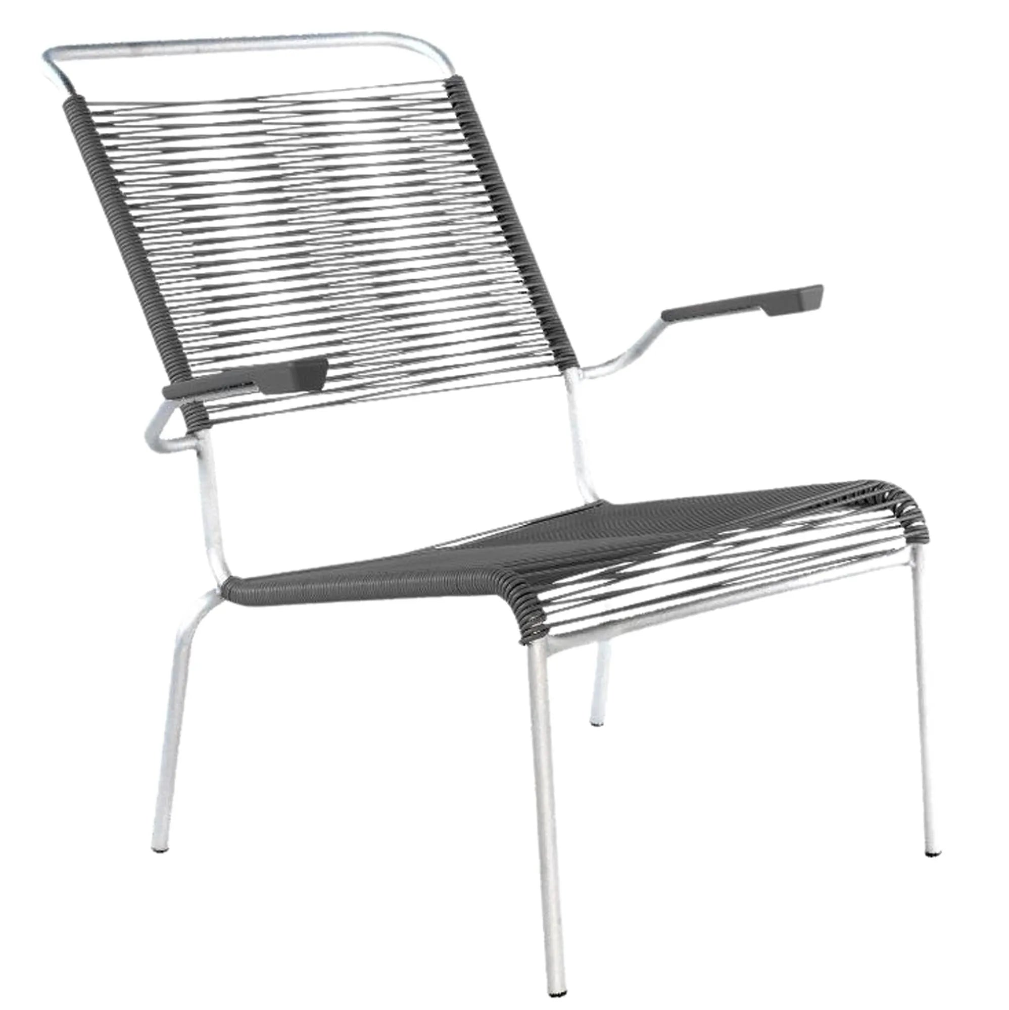 Säntis Lounger: Eleganter Hochlehner für luxuriöse Gartenstunden.