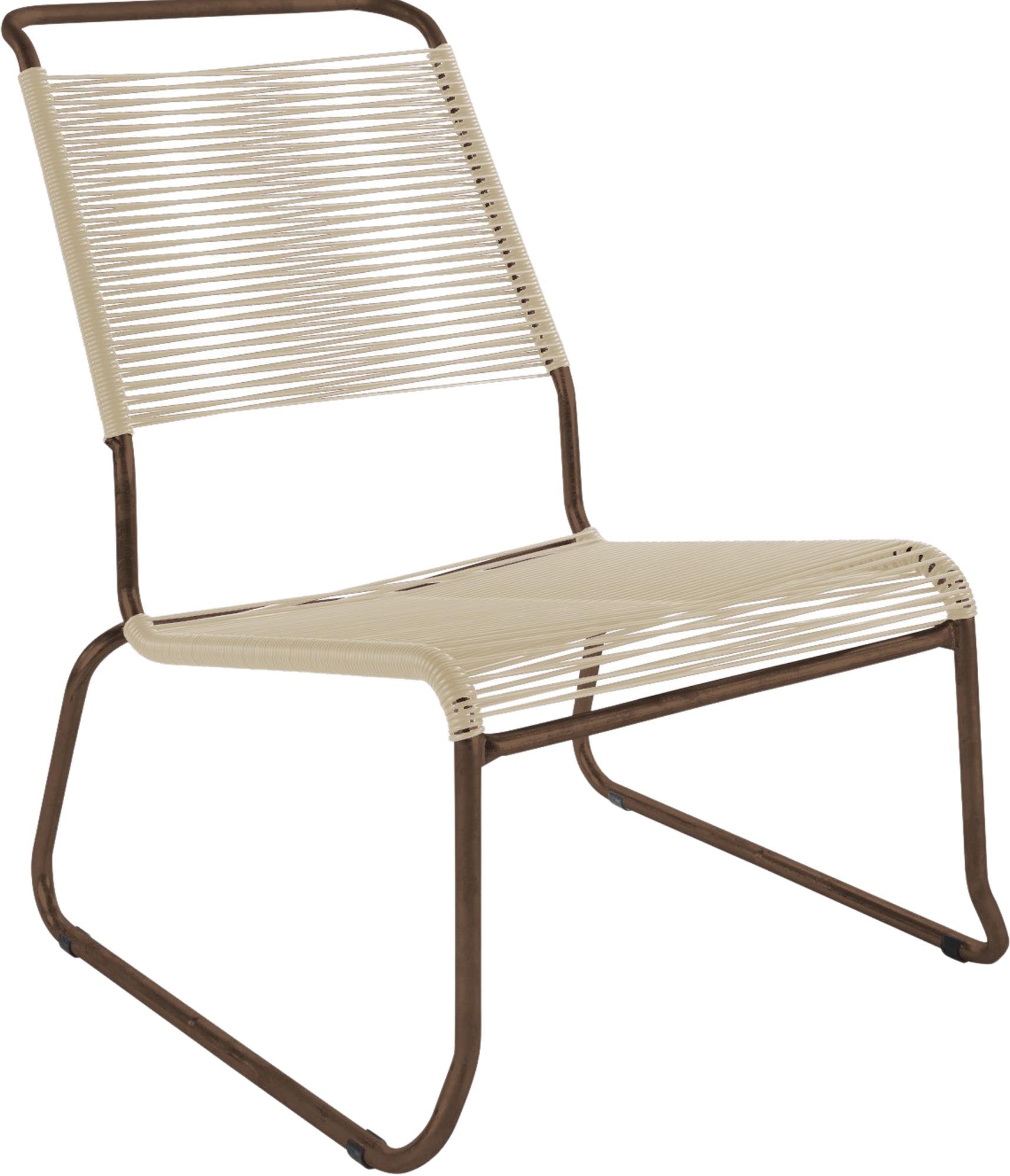 Eleganter Säntis Kufenstuhl: Spaghetti-Design von Schaffner.